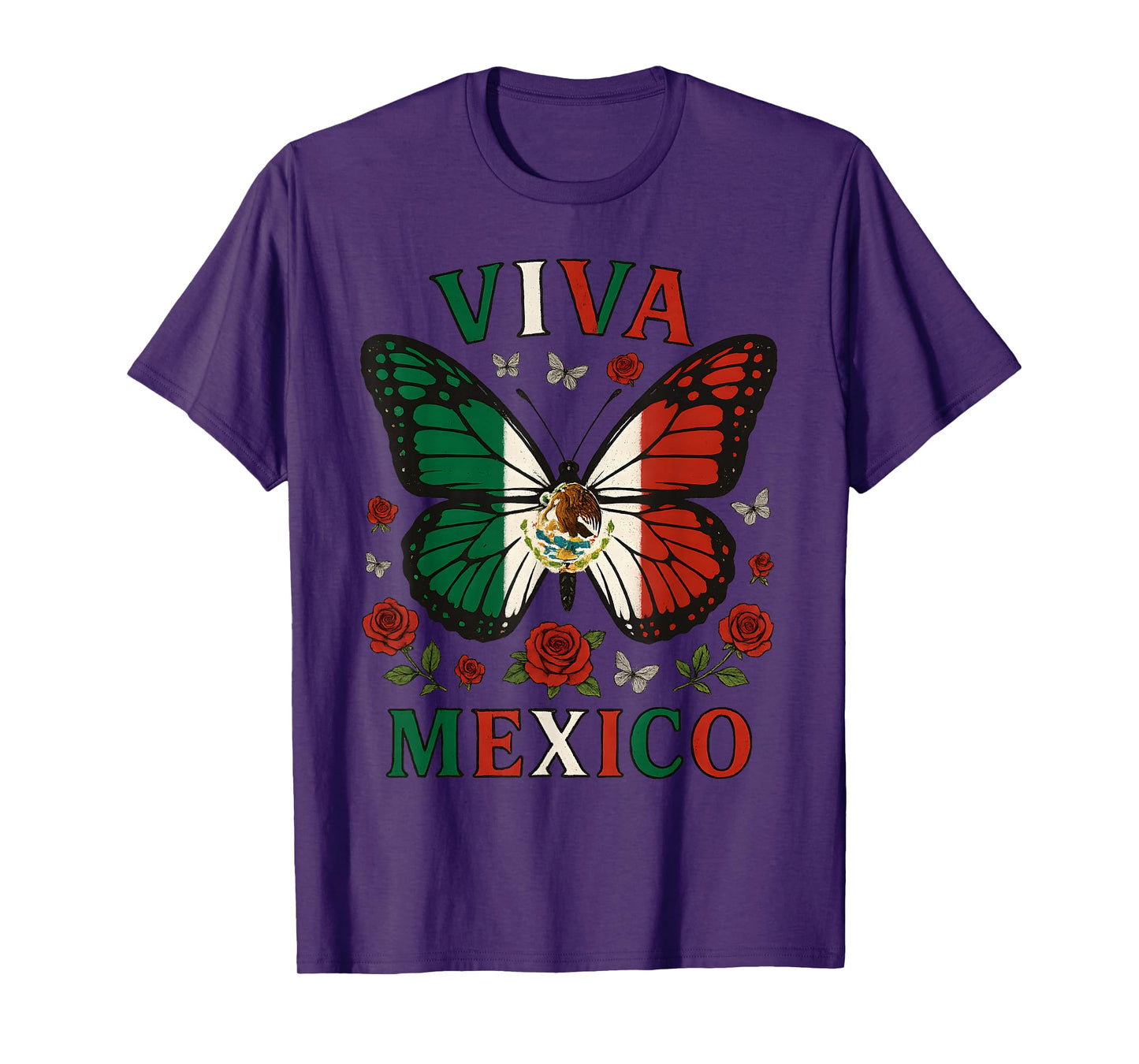 Viva Mexico Butterfly T-Shirt