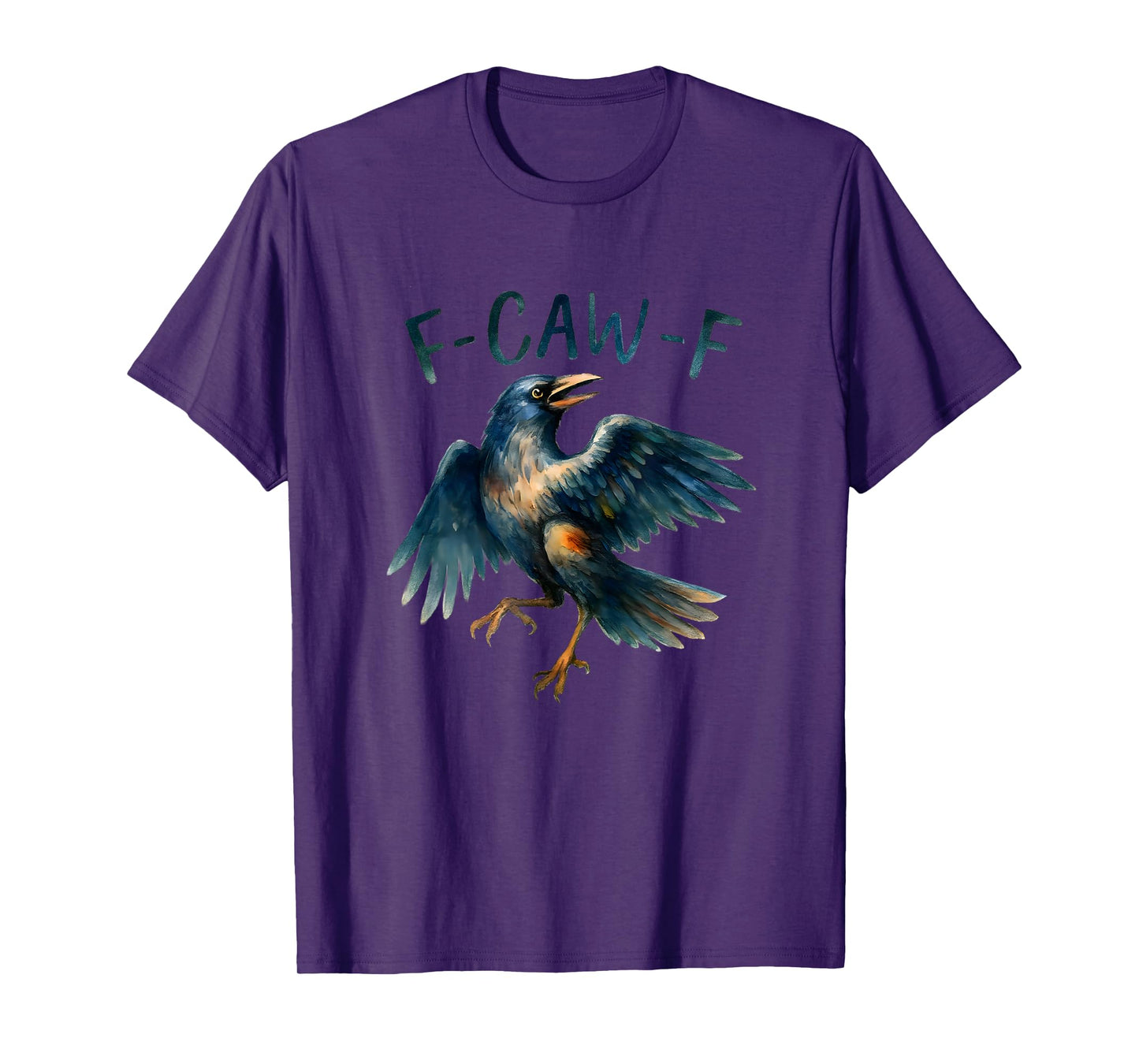 F-CAW-F Raven Shirt | Funny Crow Meme Tee T-Shirt