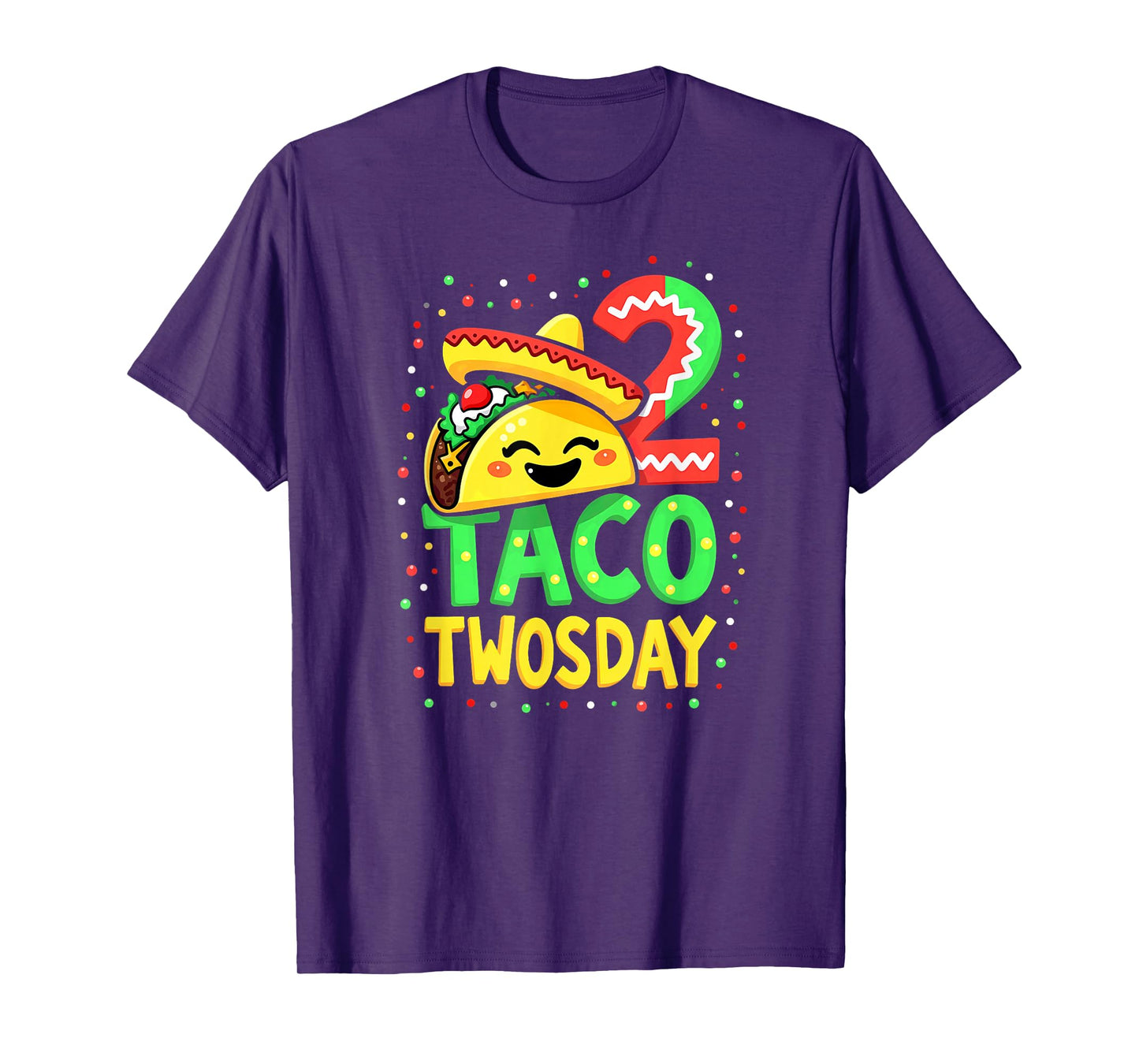 Cinco De Mayo Taco Twosday 2nd Birthday Party T-Shirt