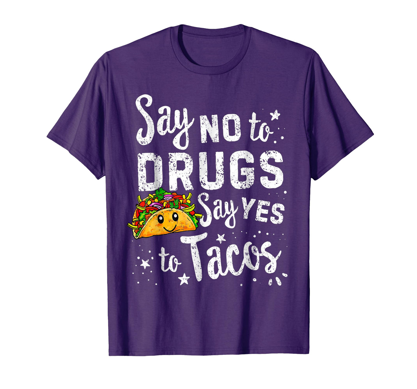 Say Yes To Tacos Say No To Red Ribbon Week Kids Boys Girls T-Shirt