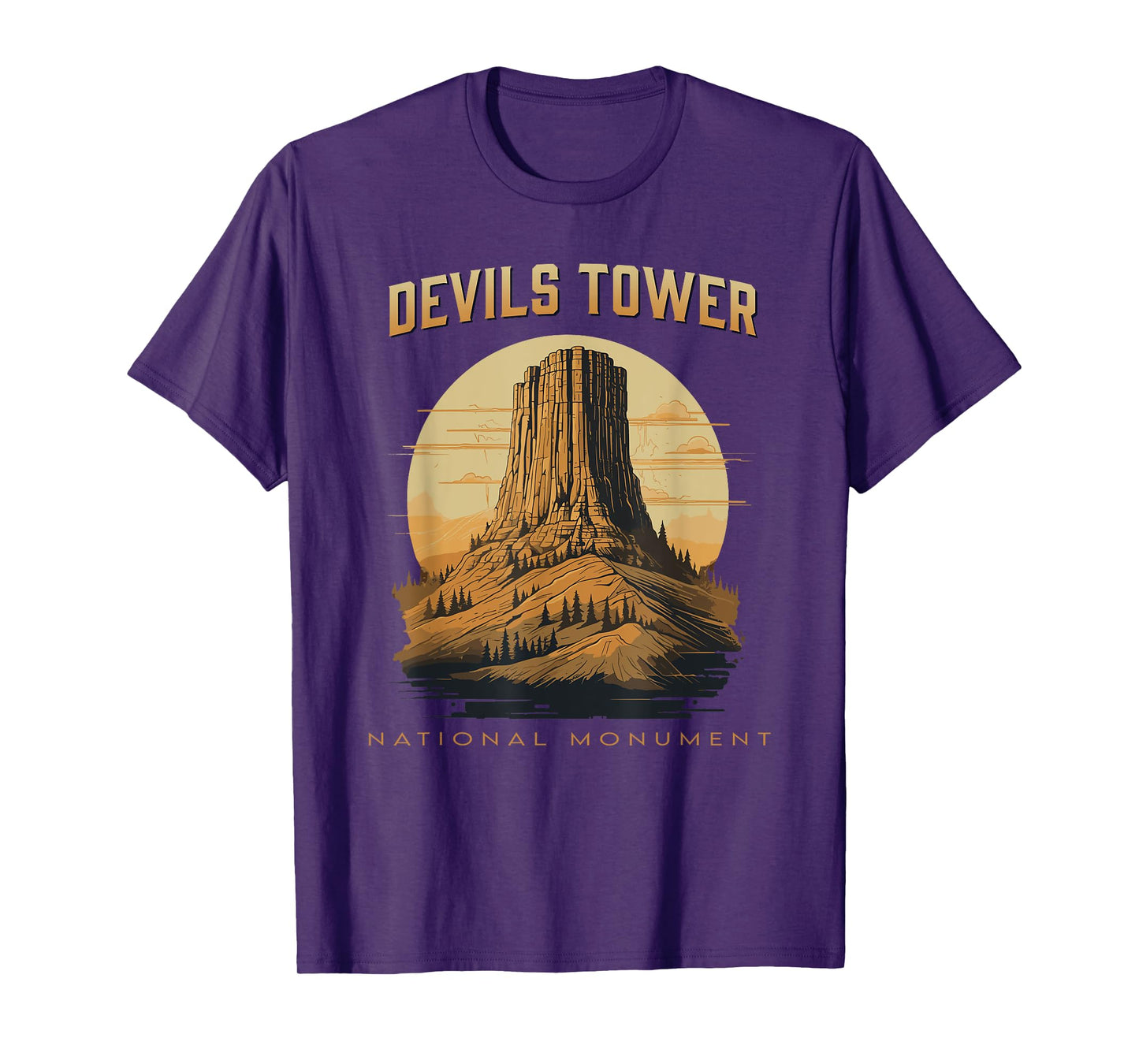 Devils Tower National Monument Wyoming T-Shirt