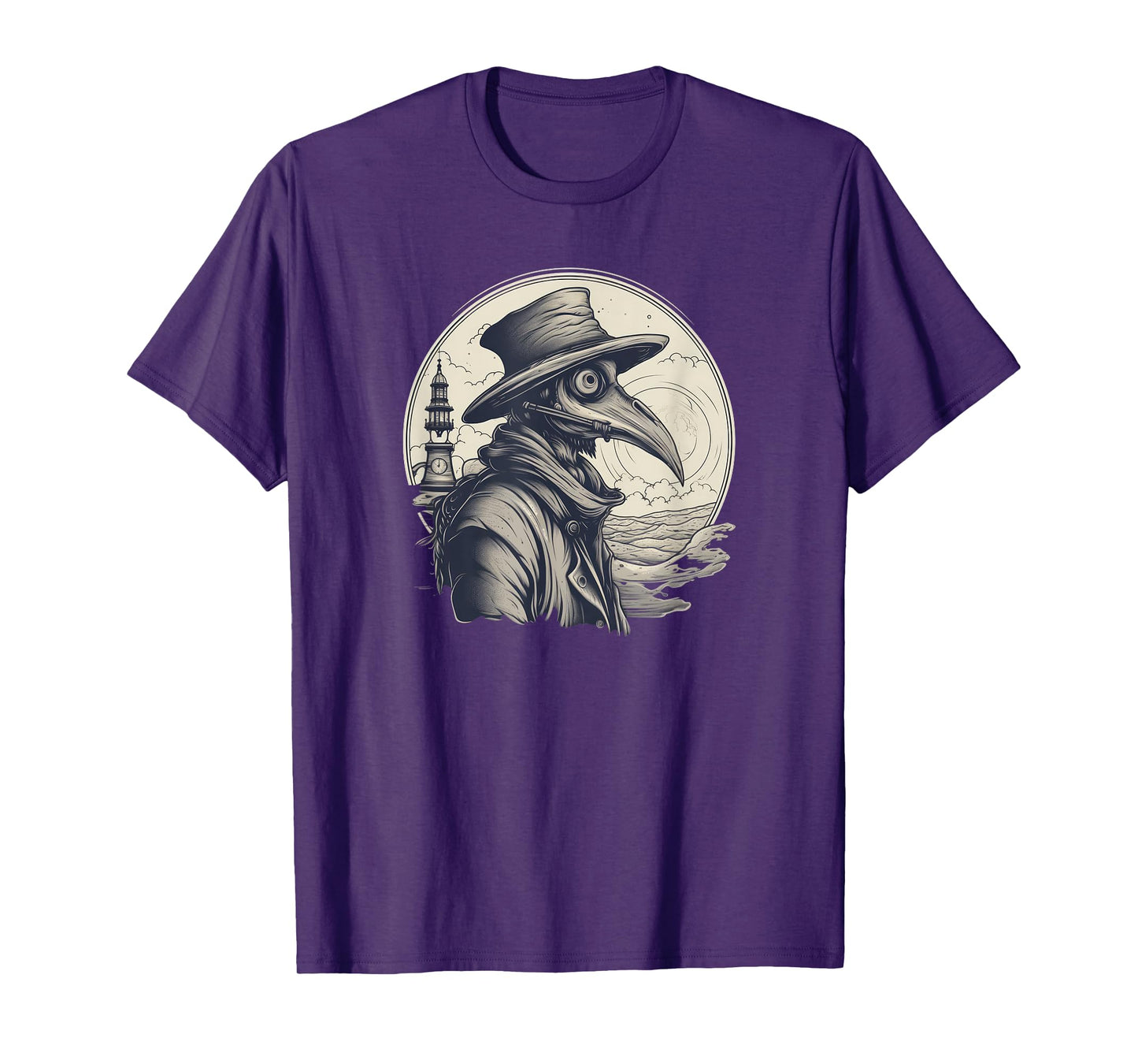 Funny Plague Doctor cool Grunge Style leeches medical T-Shirt