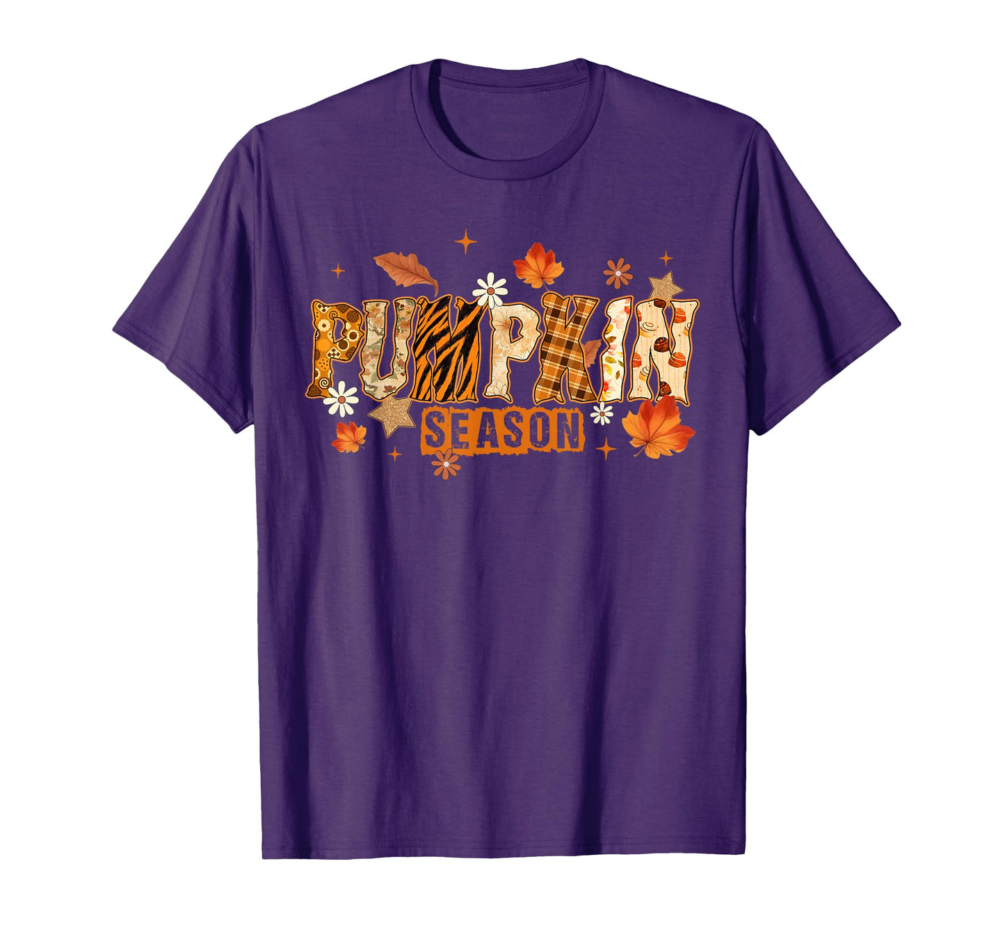 Fall Vibes Autumn Simply Blessed Cozy Pumpkin Season T-Shirt