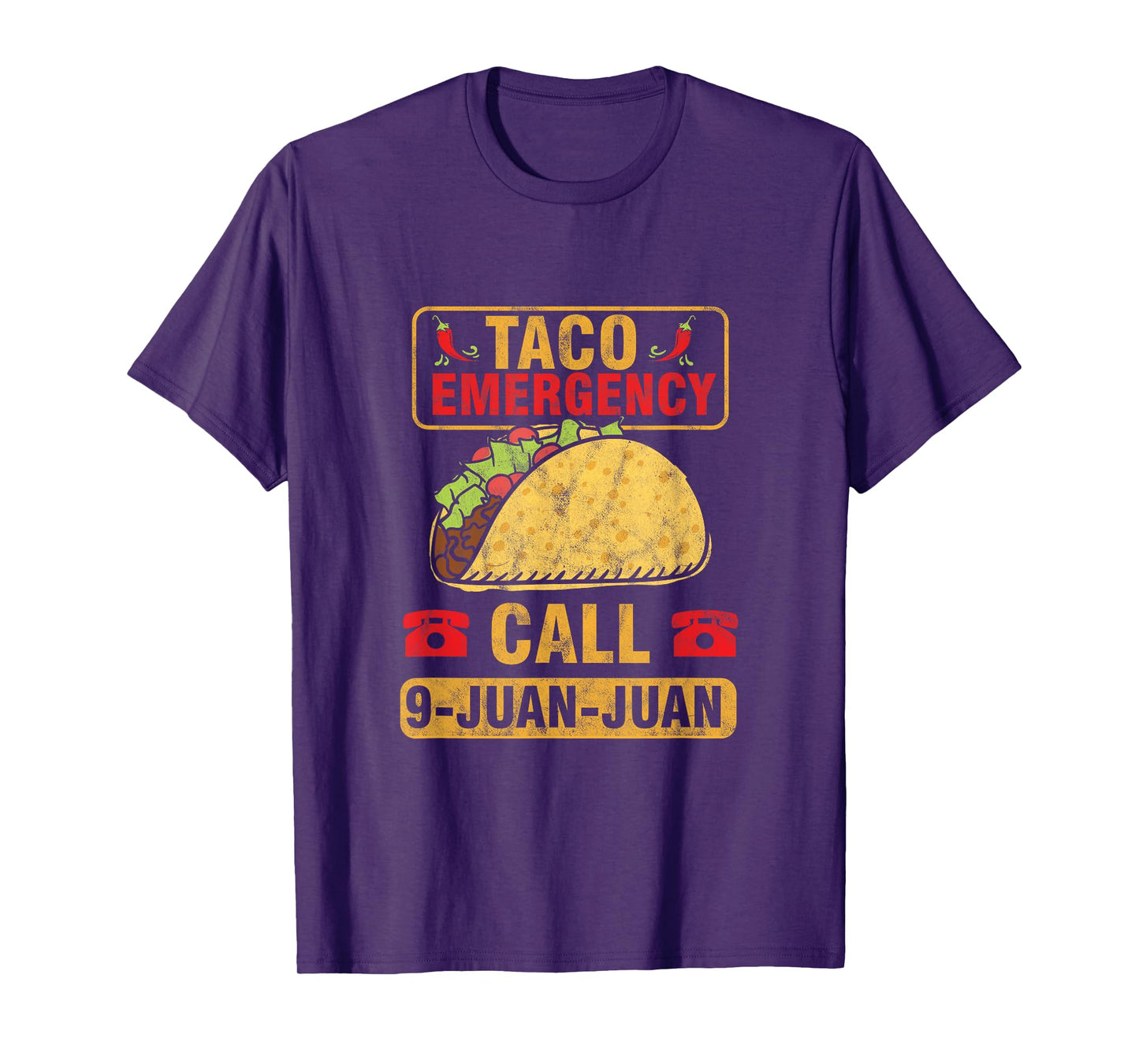 Taco Notruf 9 Juan Cinco De Mayo Mexican T-Shirt
