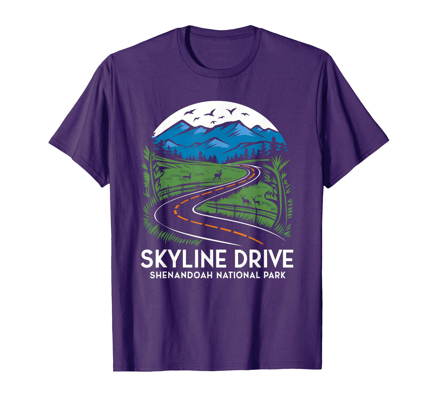 Skyline Drive Shenandoah National Park Family Trip Souvenir T-Shirt