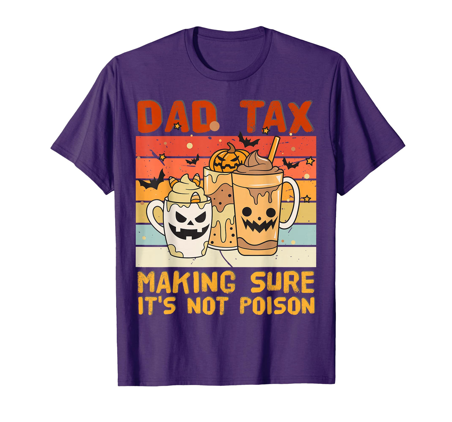 Funny Daddy Boo Halloween Family Matching Costume Ghost Dad T-Shirt