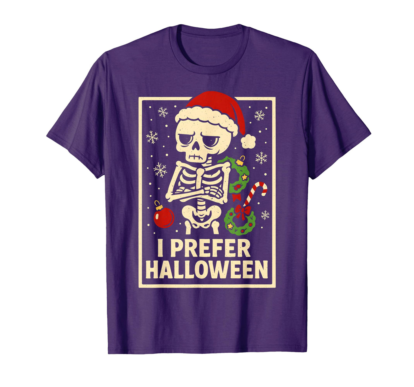 Funny Halloween and Christmas T-Shirt