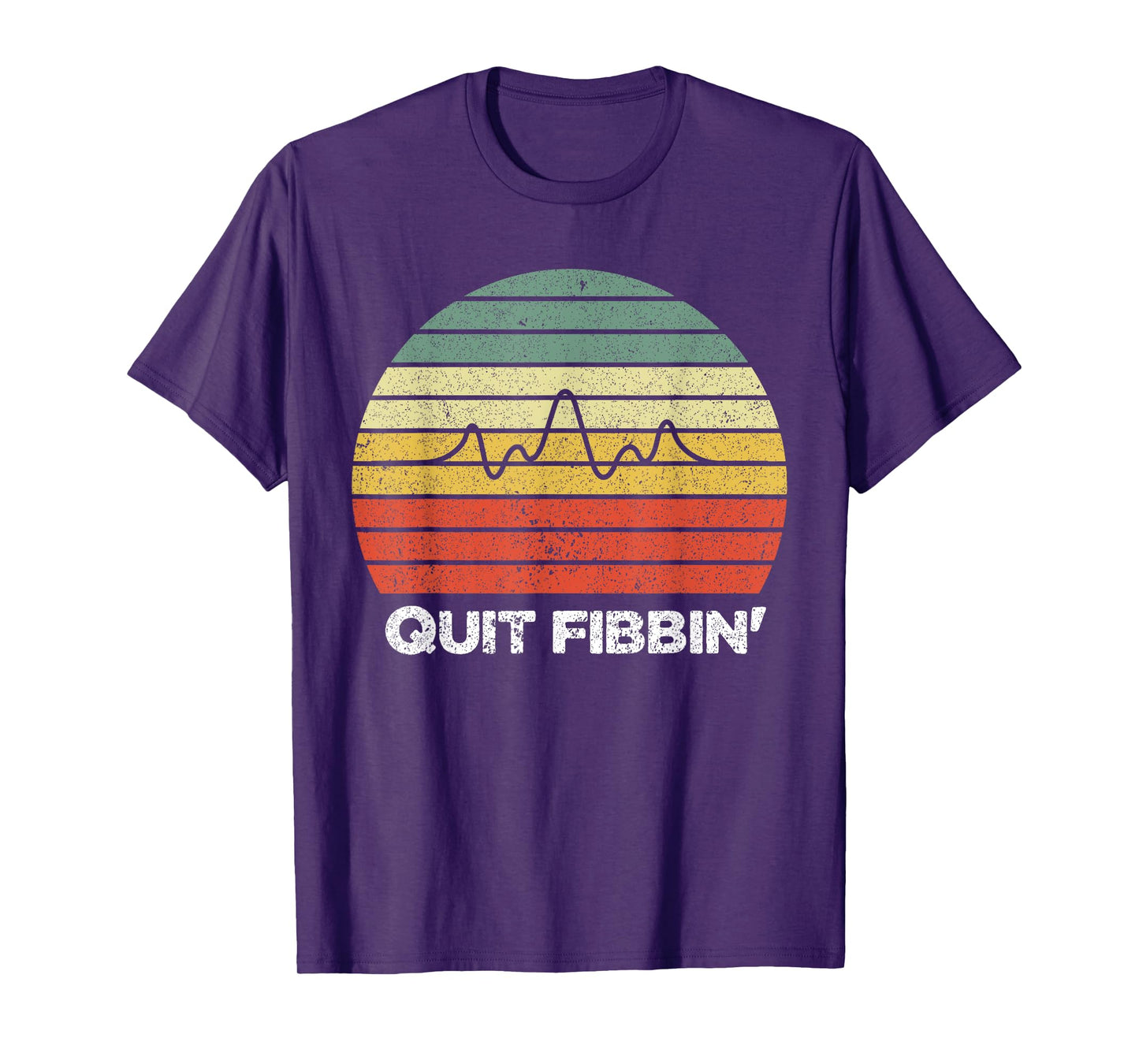 Quit Fibbin shirt vintage Atrial Fibrillation Funny medical T-Shirt