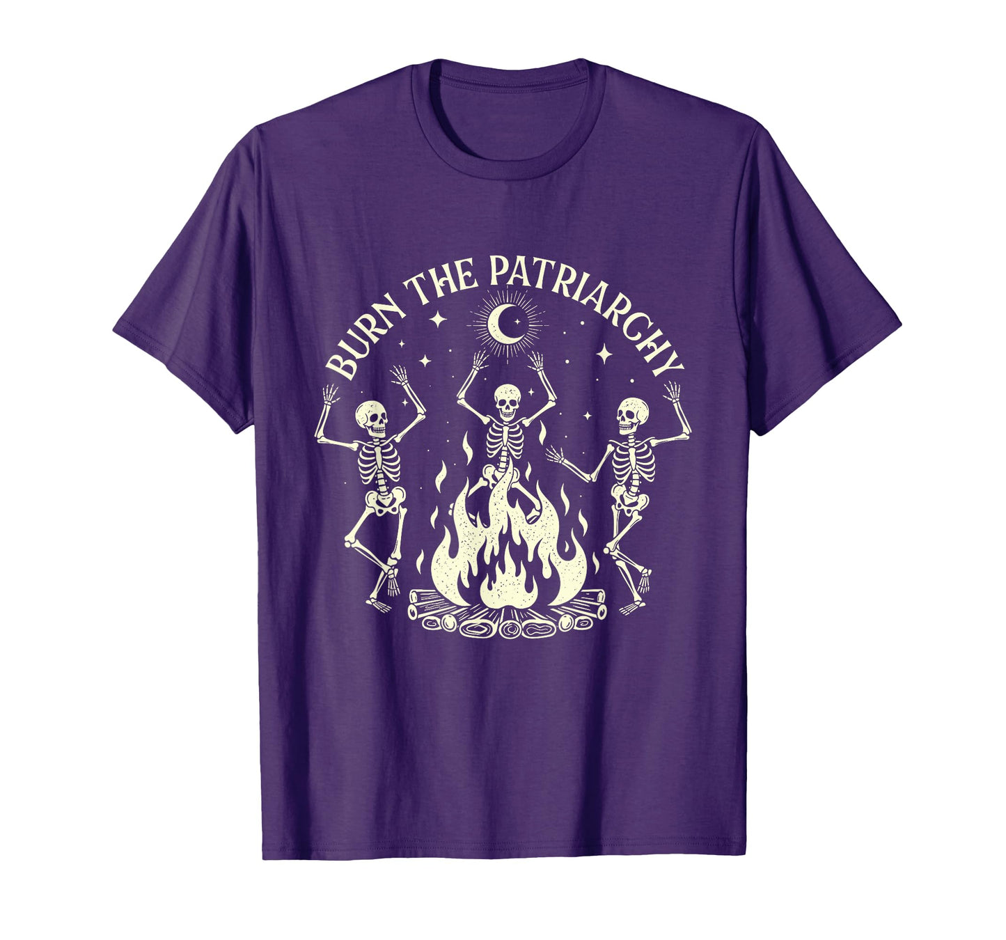 Burn The Patriarchy - Spooky Halloween Feminist Feminism T-Shirt