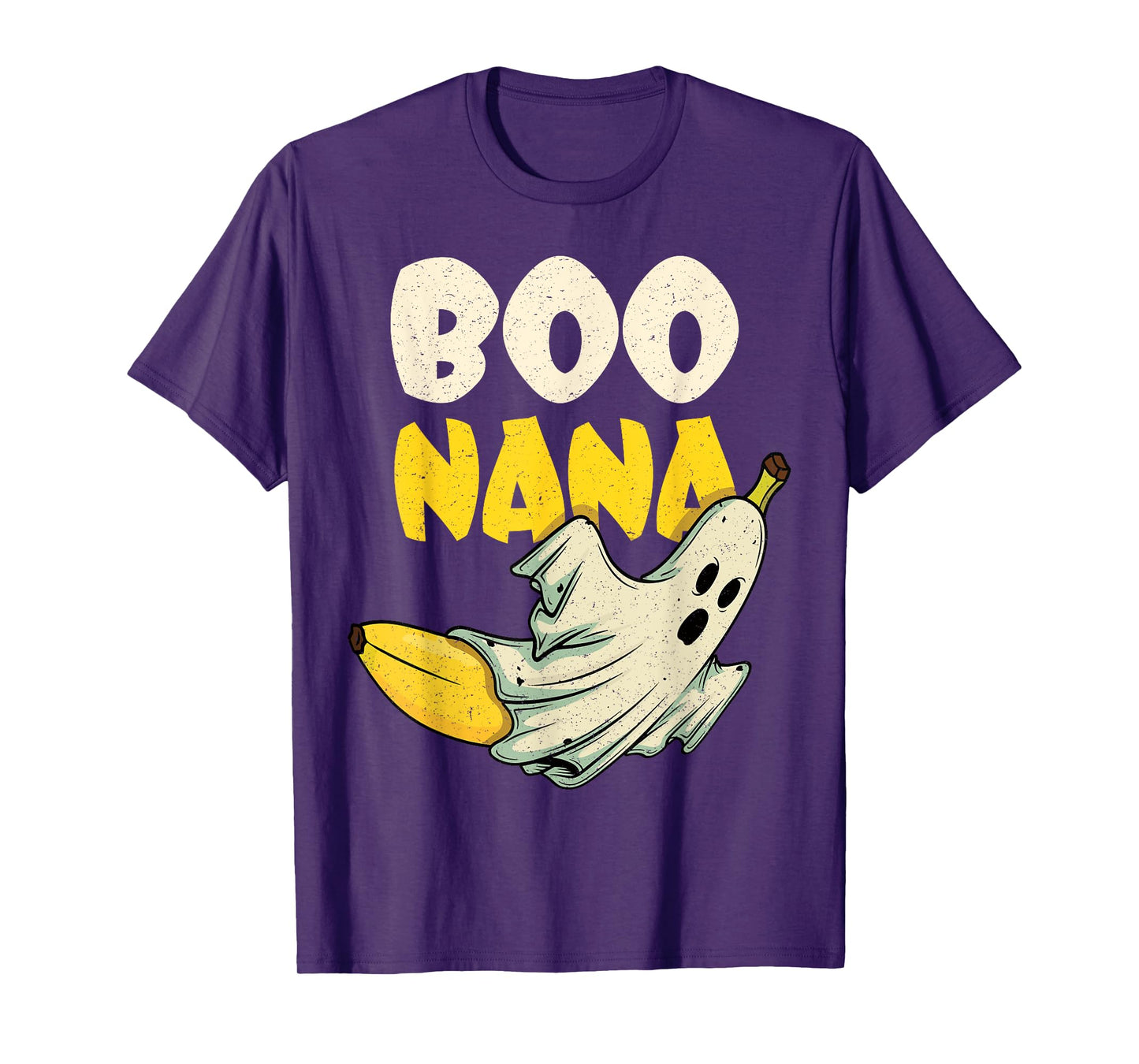 Boonana Cute Kawaii Banana Ghost Halloween Spooky T-Shirt