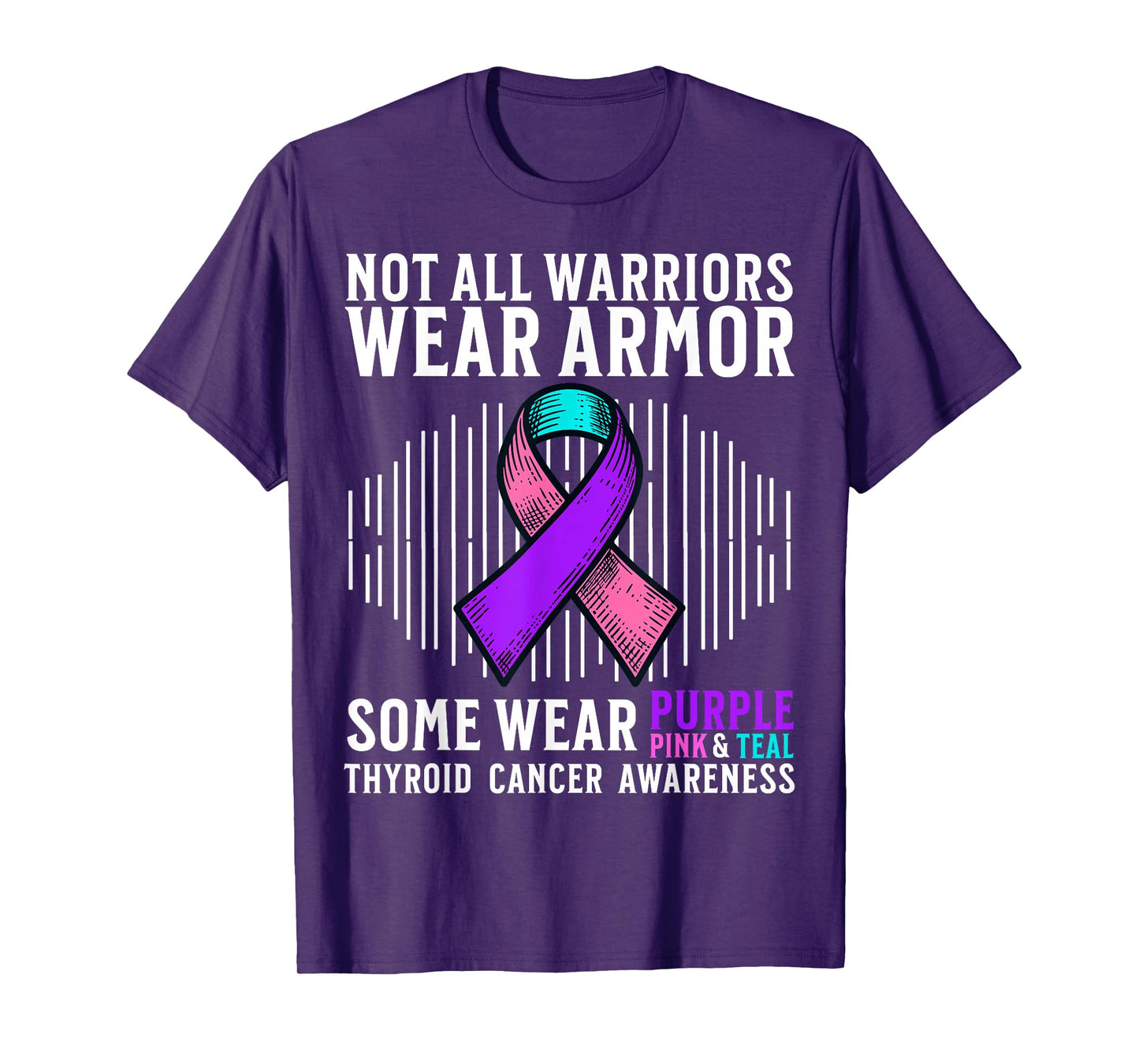 Support Thyroid Cancer Awareness Tee, Thyroid Cancer Gifts T-Shirt