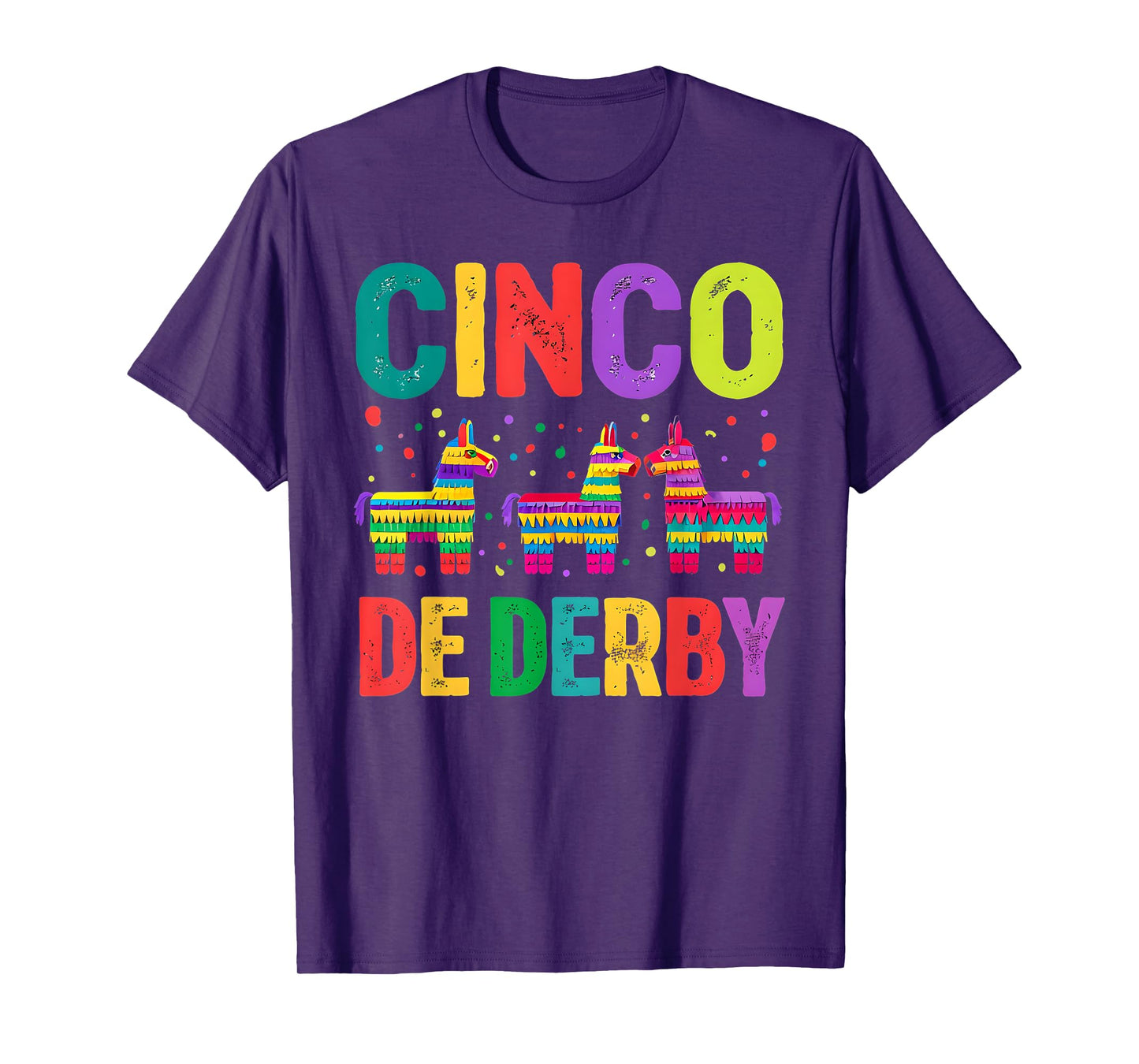 Cinco de Derby Shirt Funny Horse Racing Fiesta Tee T-Shirt