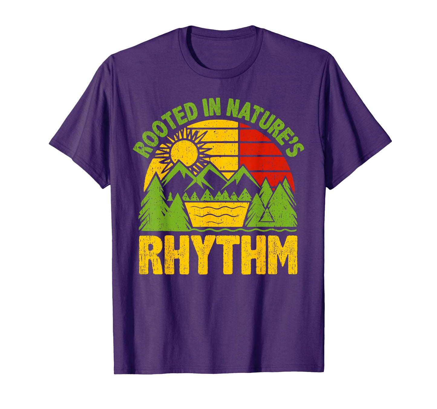 Rooted in Nature’s Rhythm – Hiking Life Design T-Shirt