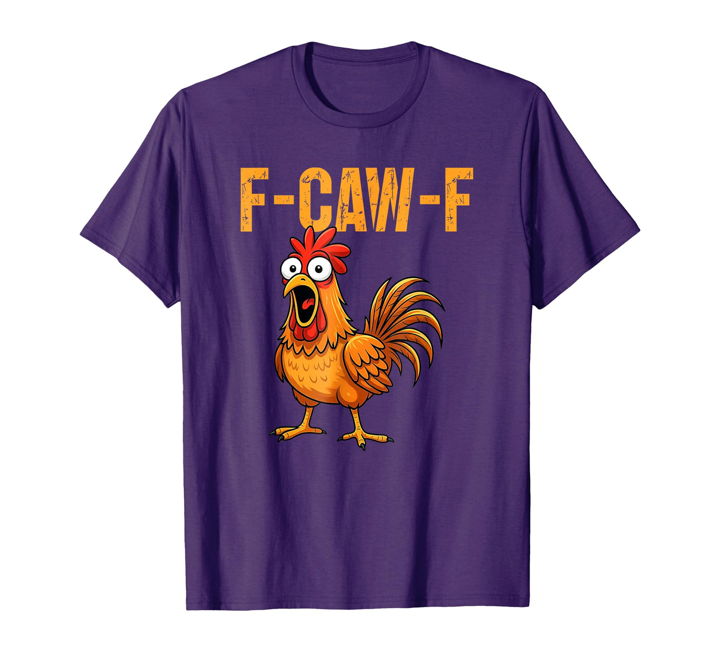 f caw f Chicken Shirt Funny Halloween Costume 2025 Men Woman T-Shirt