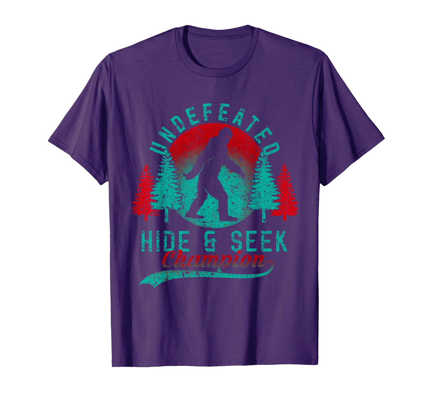 Bigfoot Limited Edition Undefeated Hide & Seek Sasquatch T-Shirt