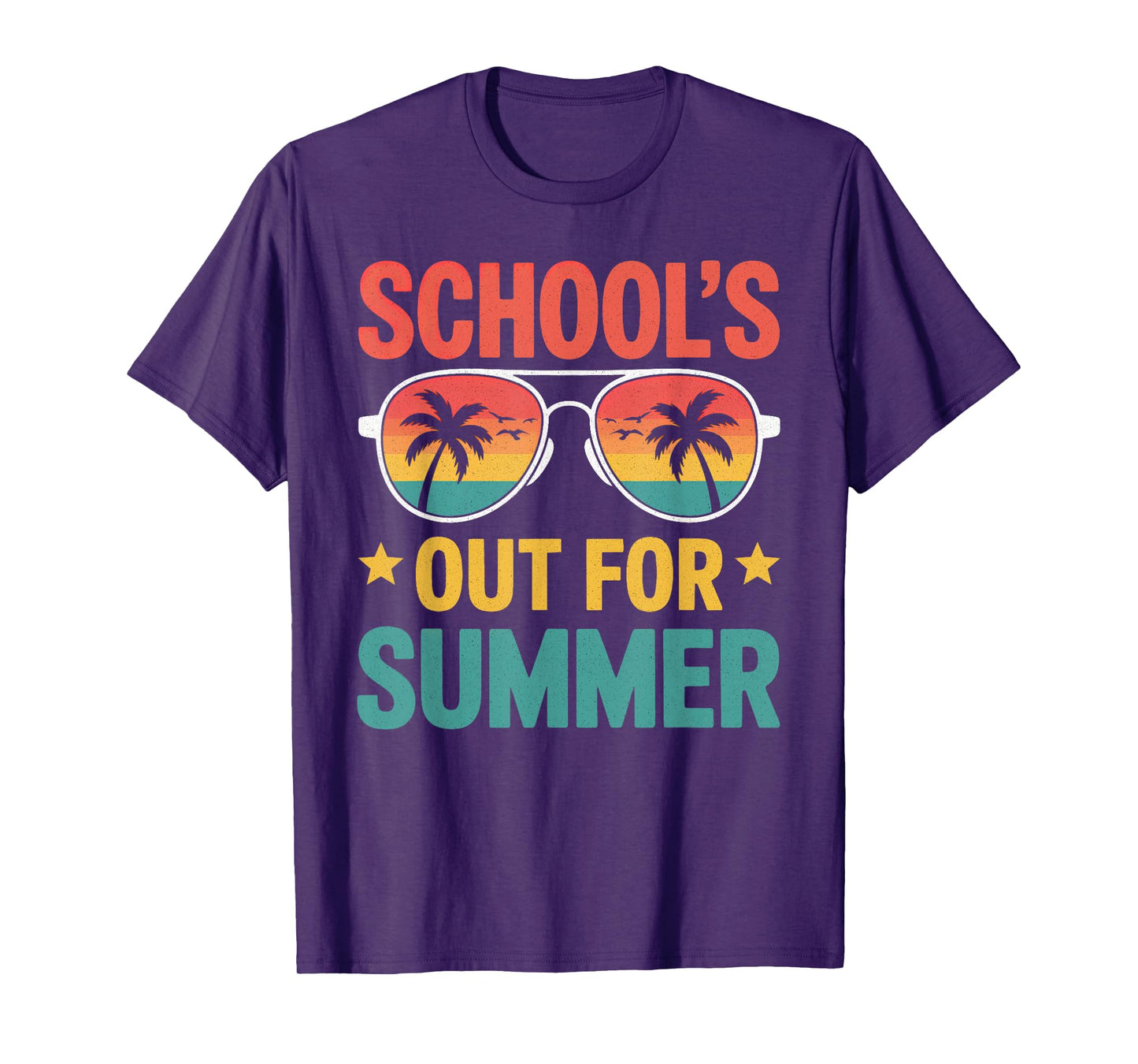 Schools Out For Summer Shirt Teacher Kids Last Day Of School T-Shirt