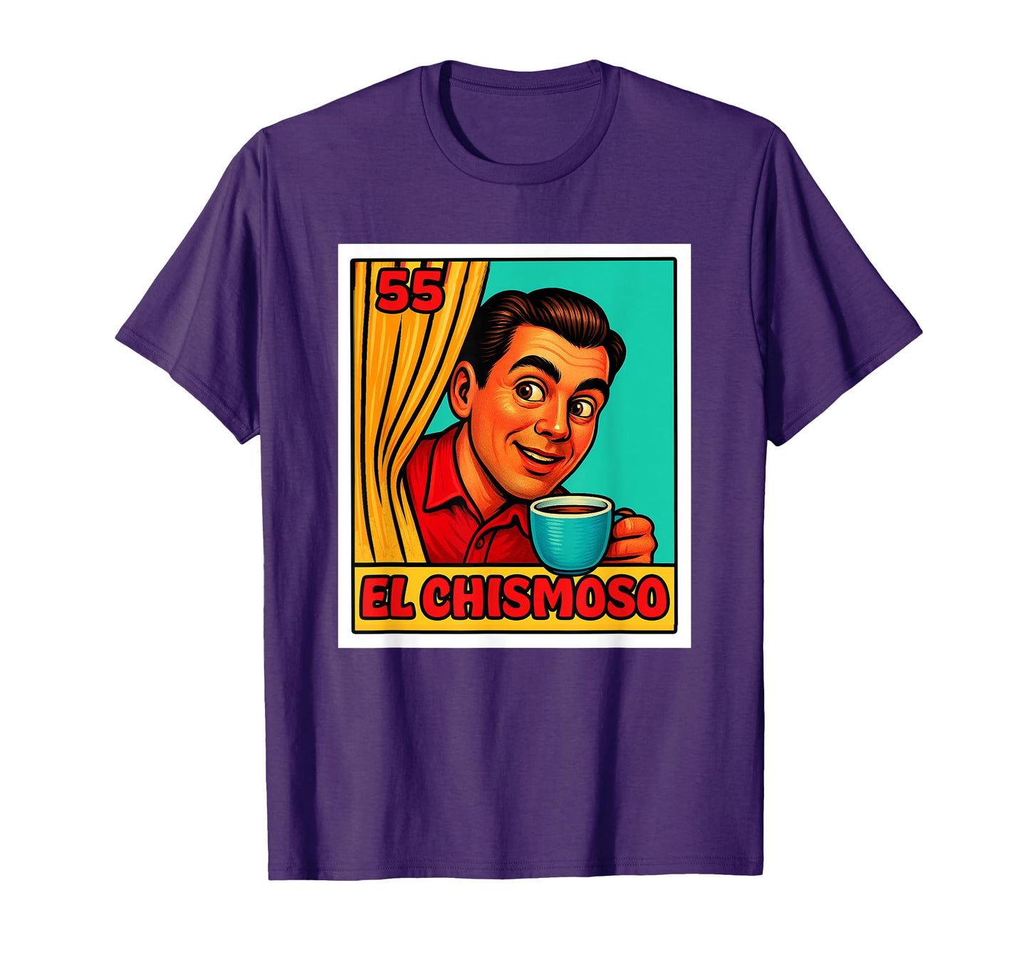 Mexican Lottery Designs Mexican El Chismoso Parody Lottery T-Shirt