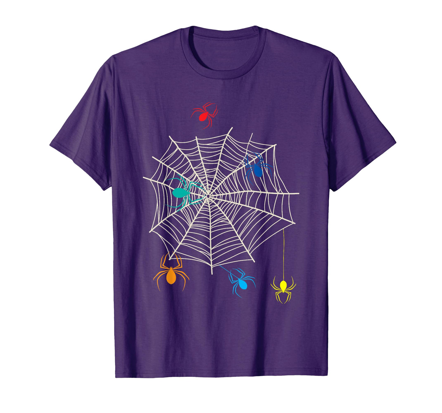 Spider Web Arachnophile Spider Lover Insect Cobweb T-Shirt
