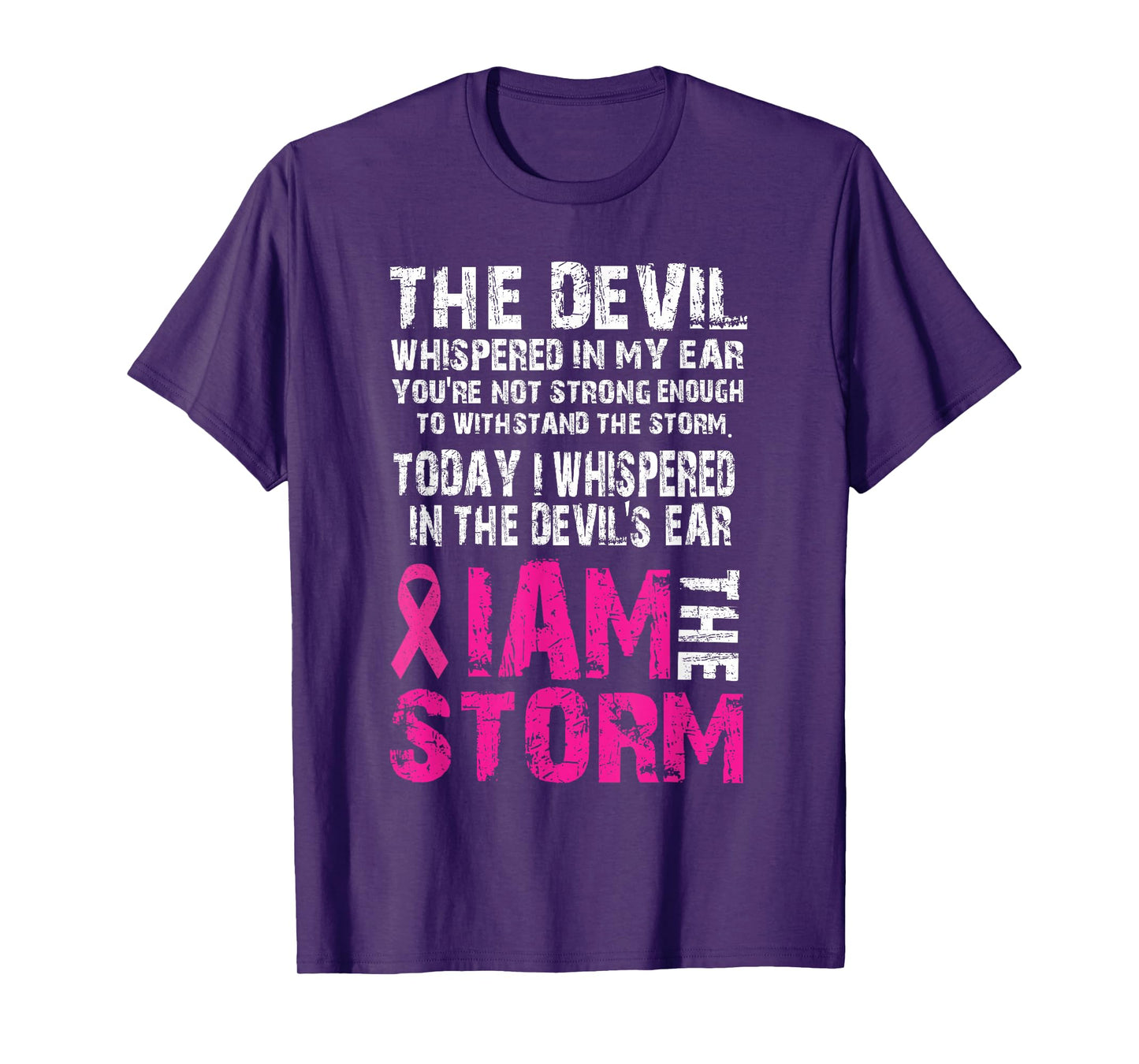 I am the storm Breast cancer awareness T-Shirt