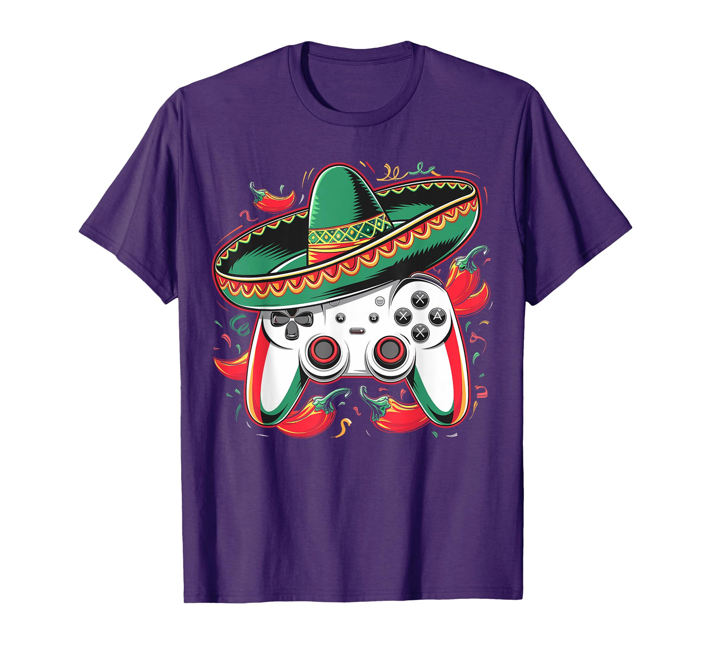 Cinco de Mayo kids Gamer Video game Controller Mexican boys T-Shirt