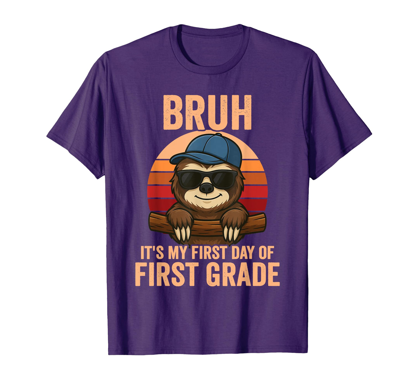 1st Grade Bruh It's My First Day Of First Grade T-Shirt