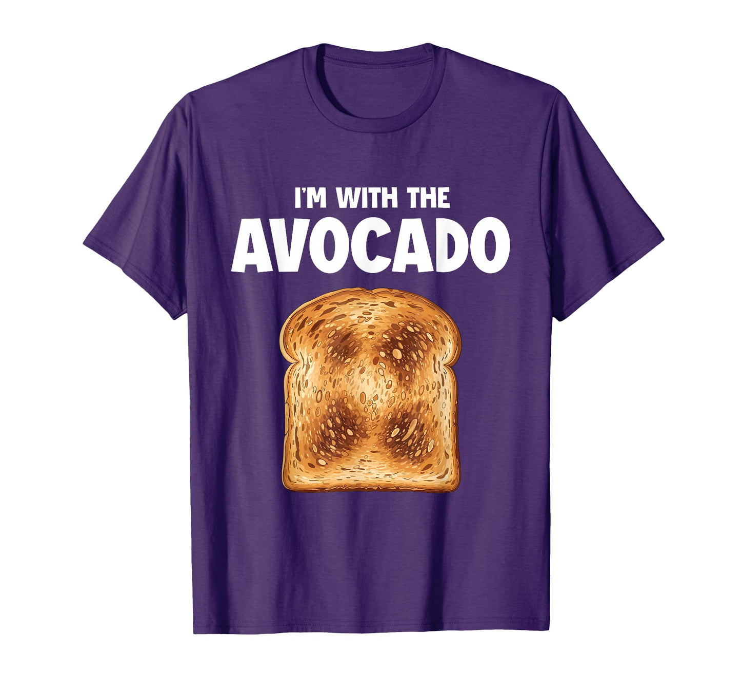 I'm with The Avocado - Matching Halloween Costume Couple T-Shirt