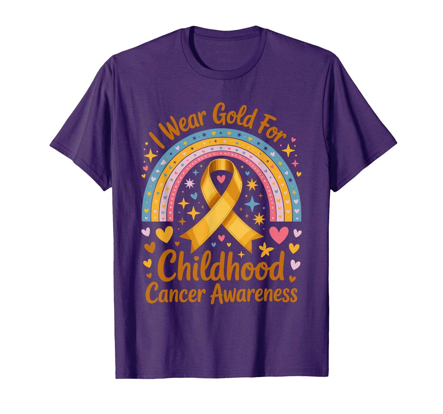 Childhood Cancer Awareness Support T-Shirt