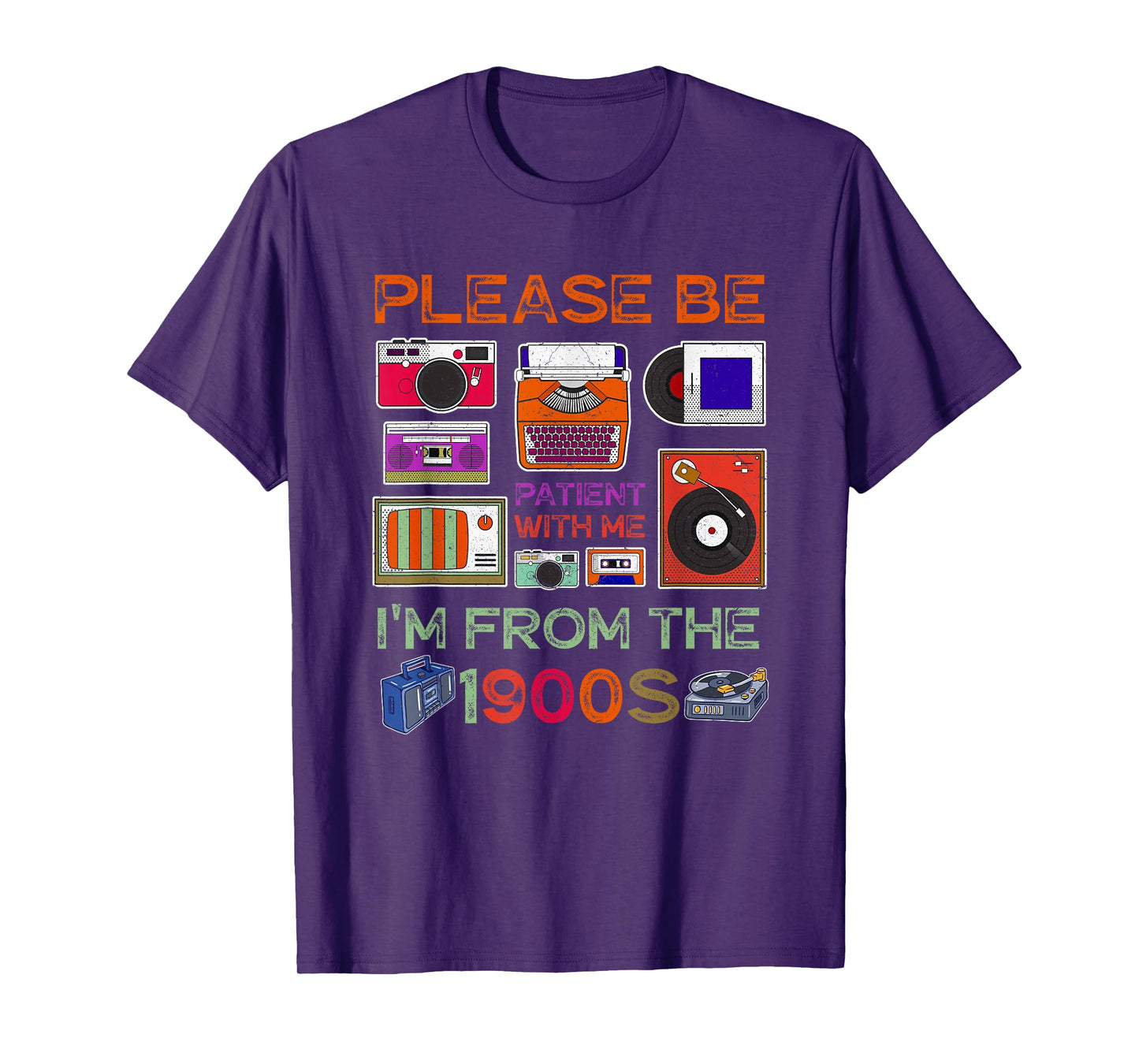 Please Be-Patient With-Me I'm From the 1900s Retro Cassette T-Shirt