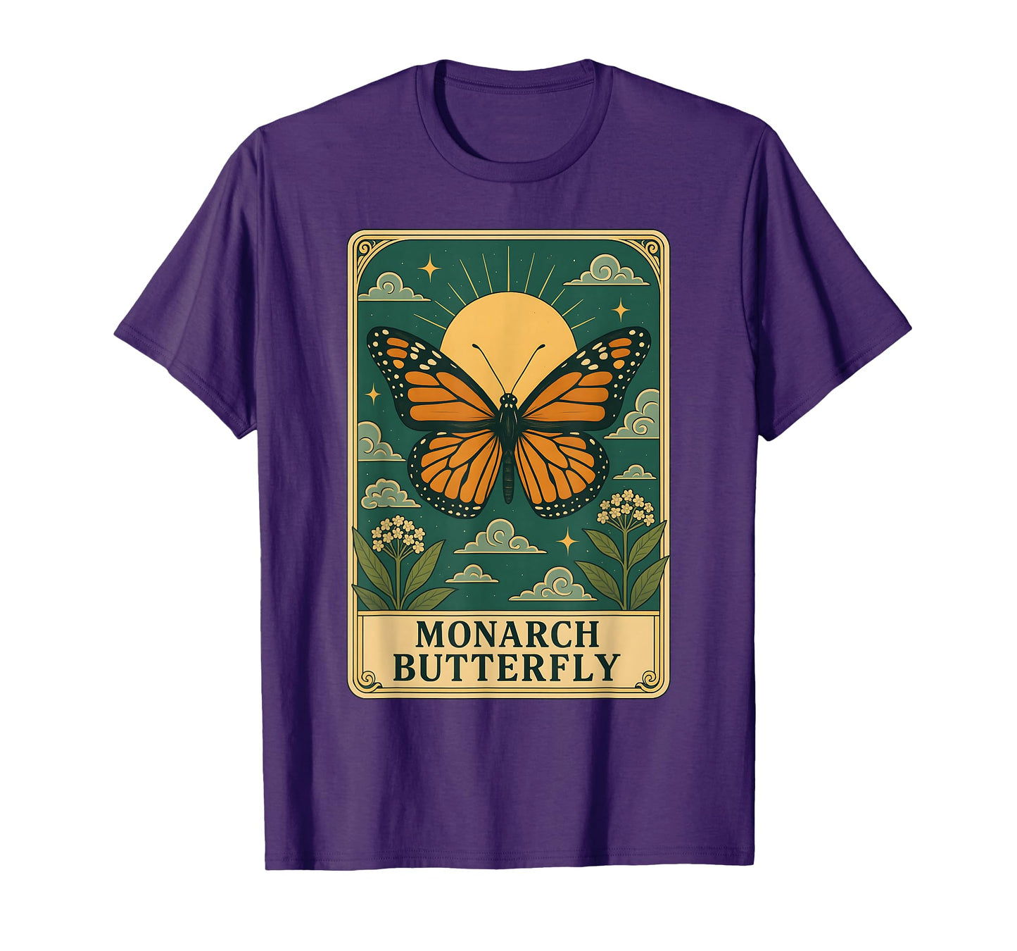 Monarch Butterfly Tarot Card T-Shirt