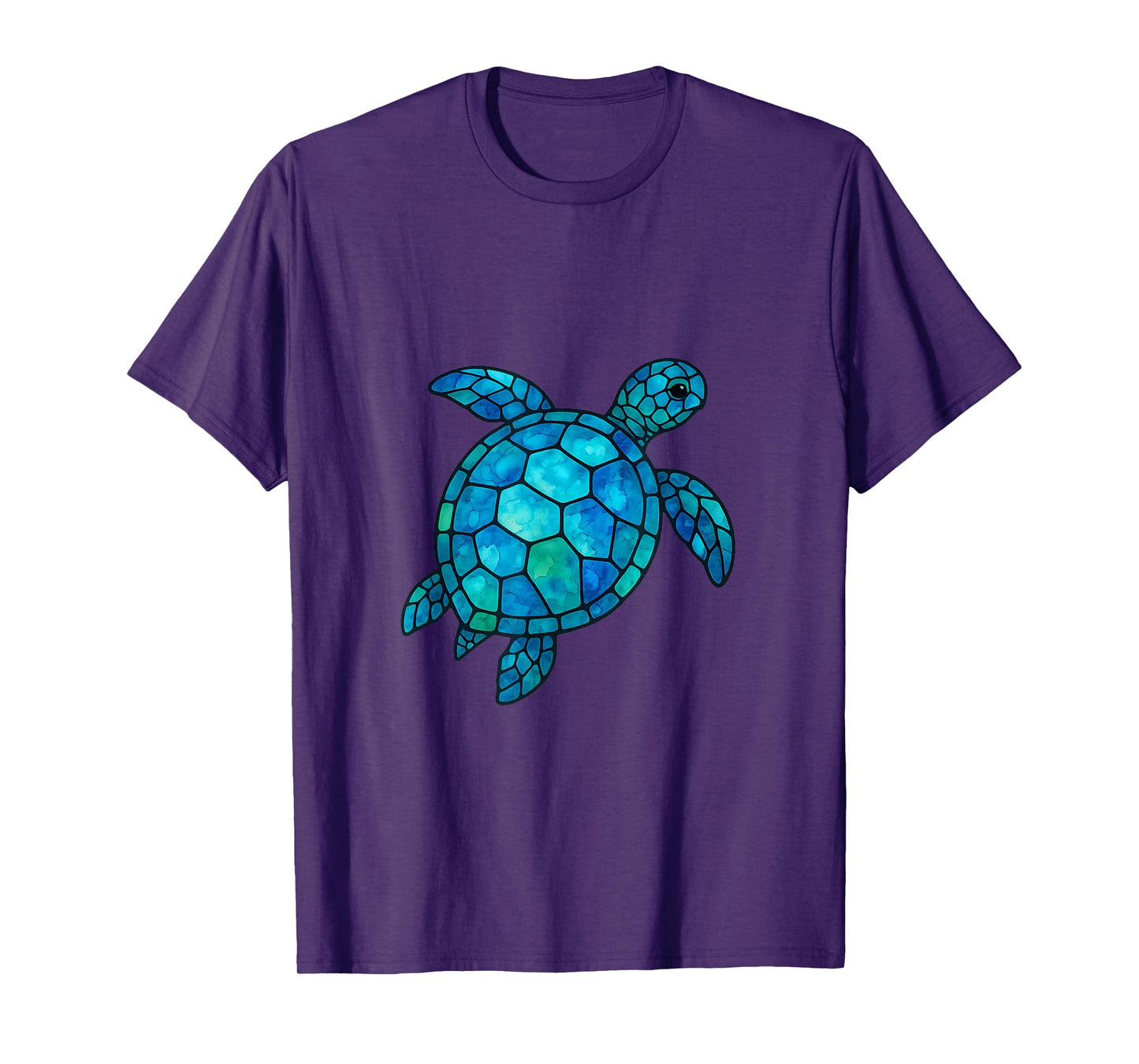 Sea Turtle Mosaic Ocean Animal Save The Turtles Gifts T-Shirt