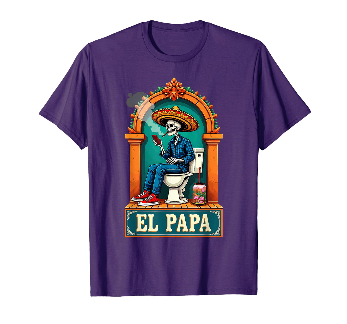 Tarot Card Spanish Mexican Dad El Papa T-Shirt