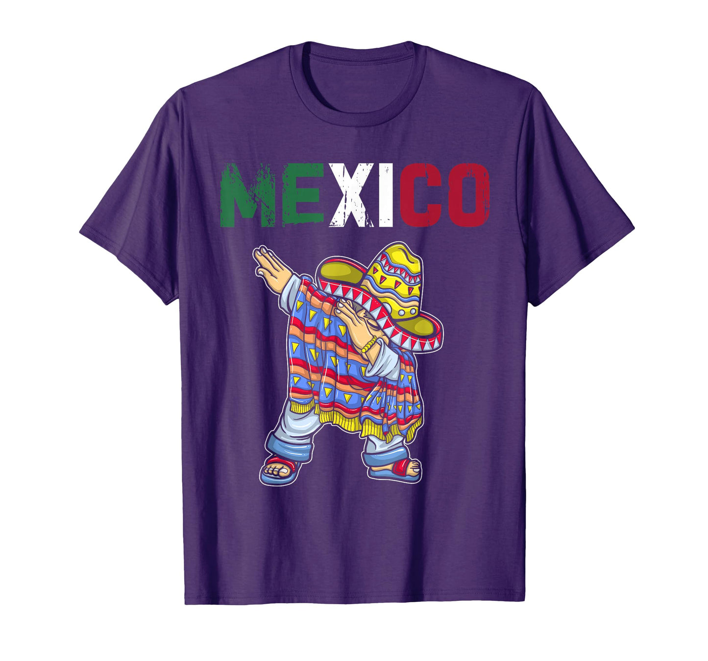 Mexico Tshirt Dab Dabbing Mexican Flag Pride Jersey T-Shirt