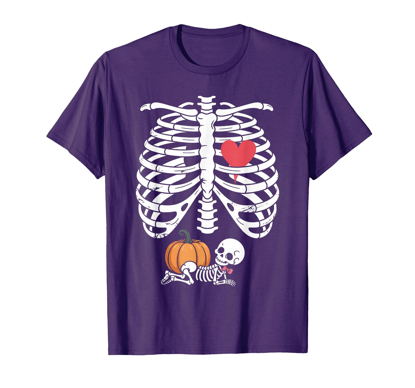 Baby Shower Skeleton Halloween Pregnancy Annoucement Girls T-Shirt