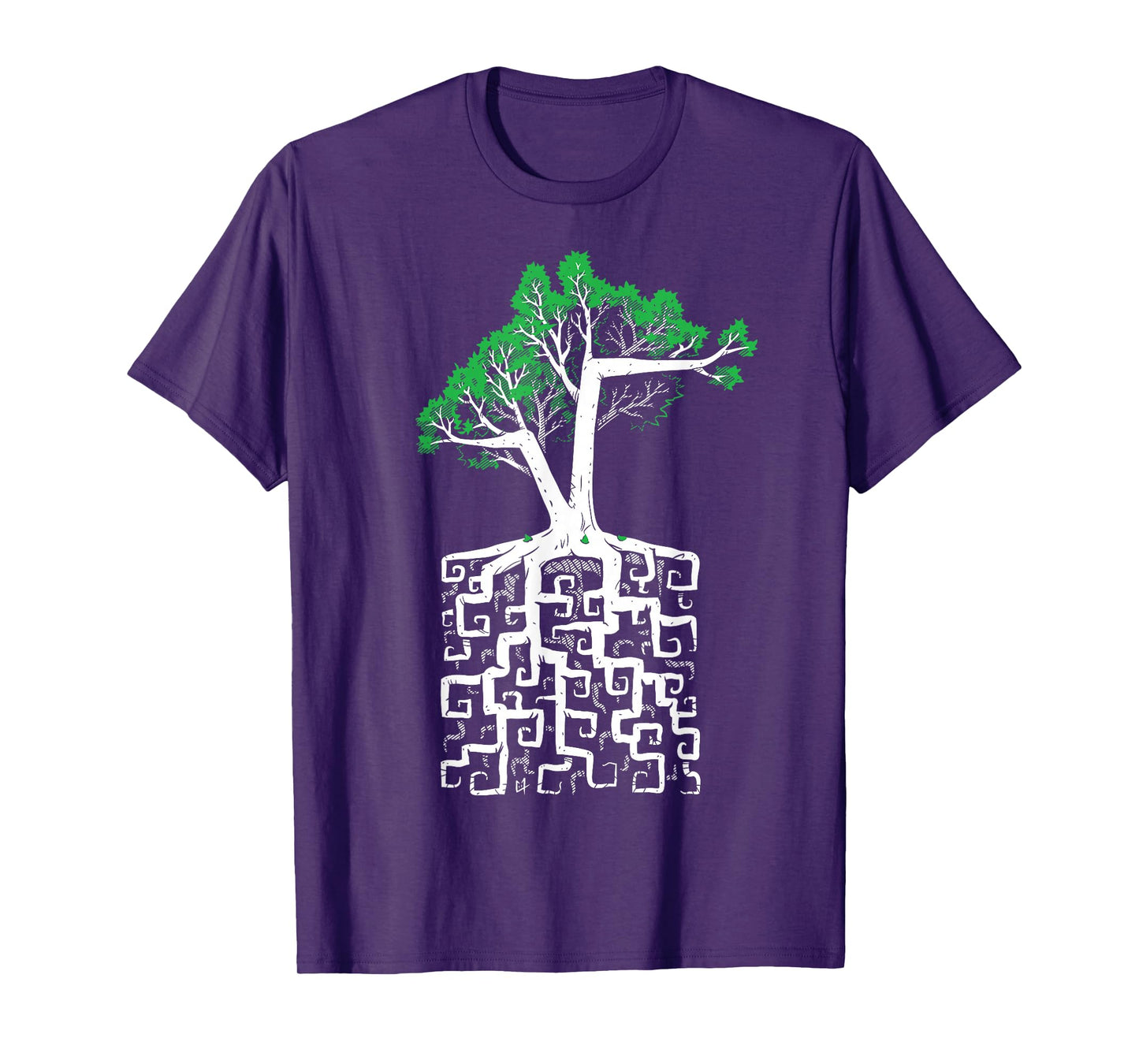 Square Root Pun with a Tree and Math T-Shirt