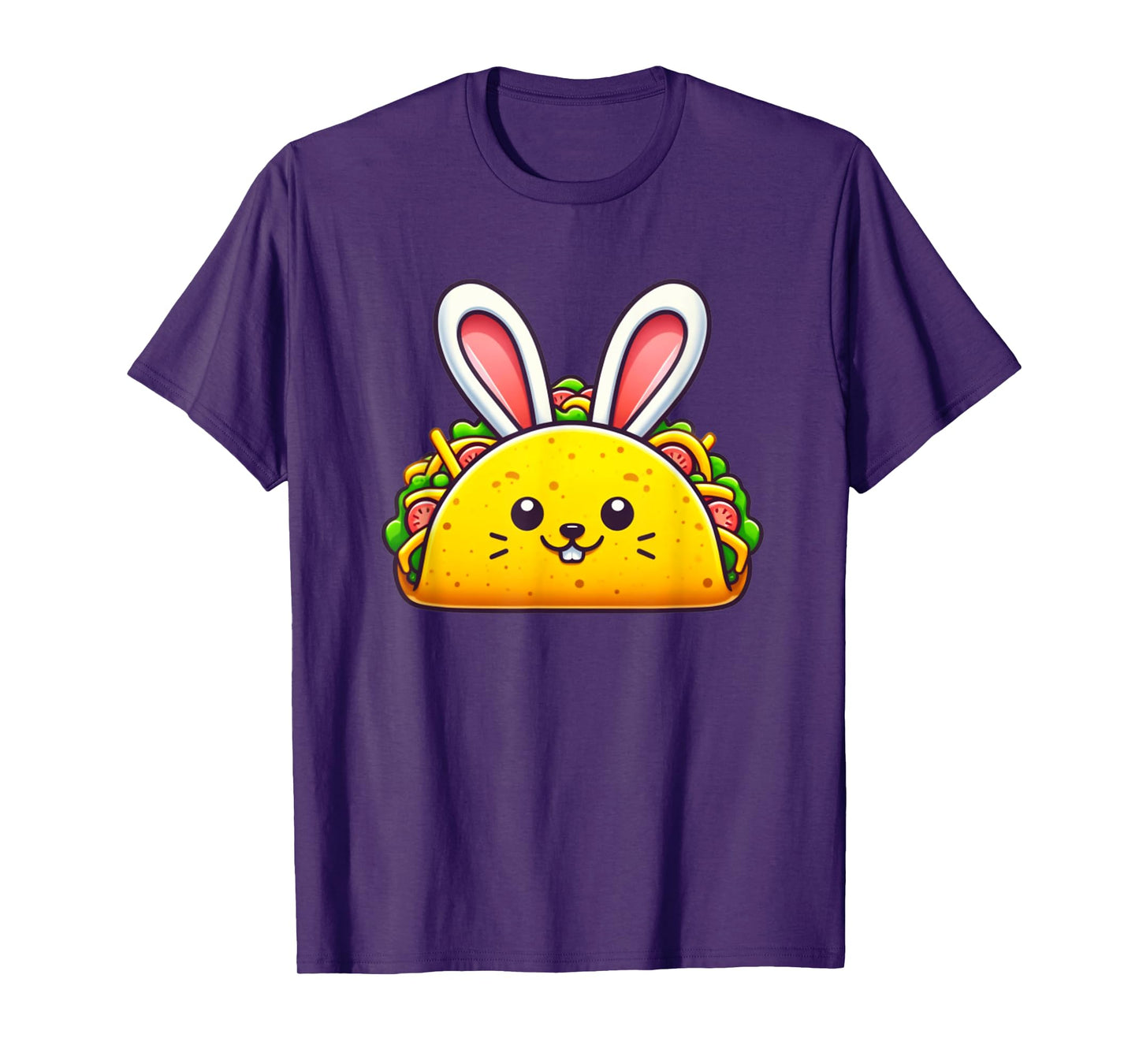 Funny Taco Easter Shirt with Bunny Ears for Men Women Kids T-Shirt