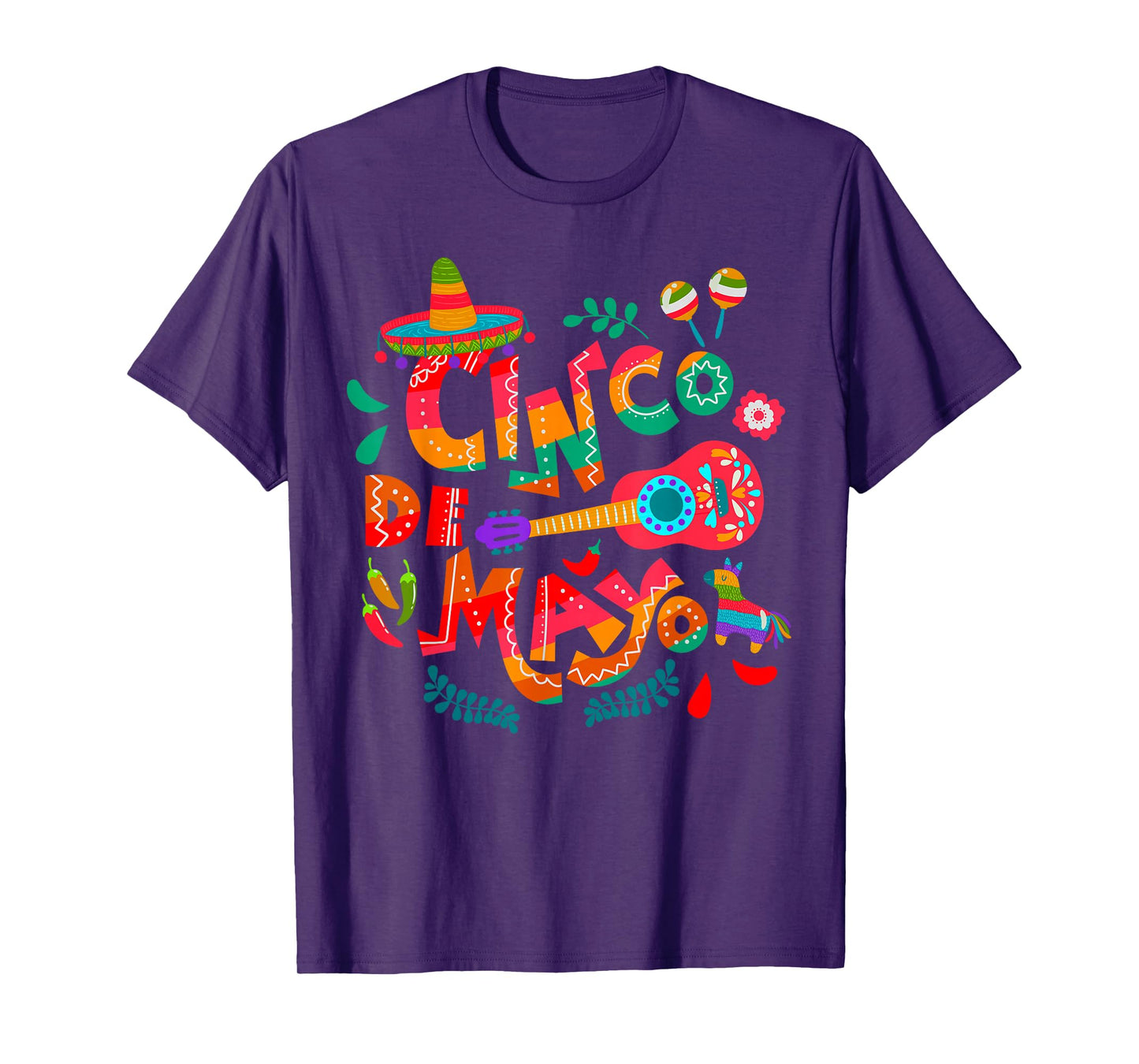 Cinco De Mayo Mexican Fiesta celebrate 5 De Mayo May 5 T-Shirt