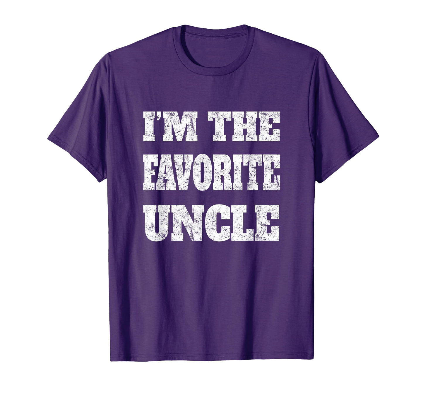 Grunge I'm The Favorite Uncle T-Shirt T-Shirt
