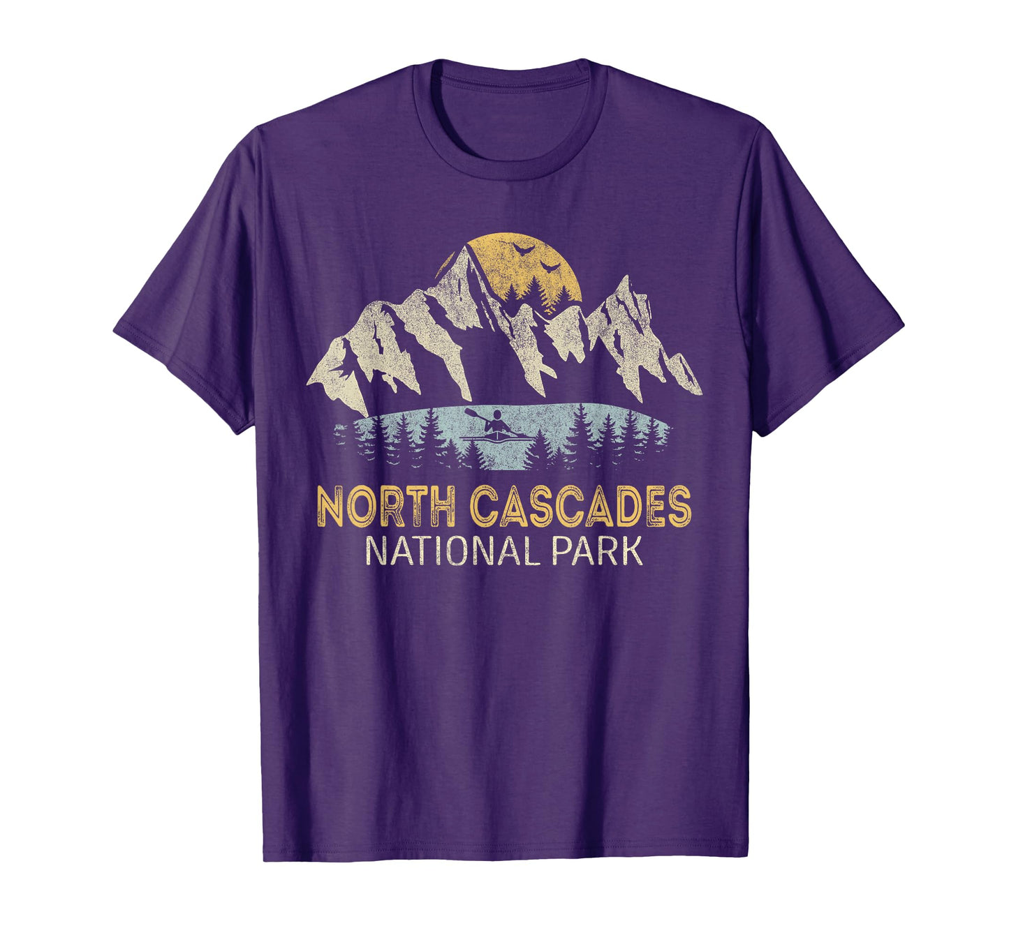 North Cascades National Park Mountain Sunset Sunrise T-Shirt