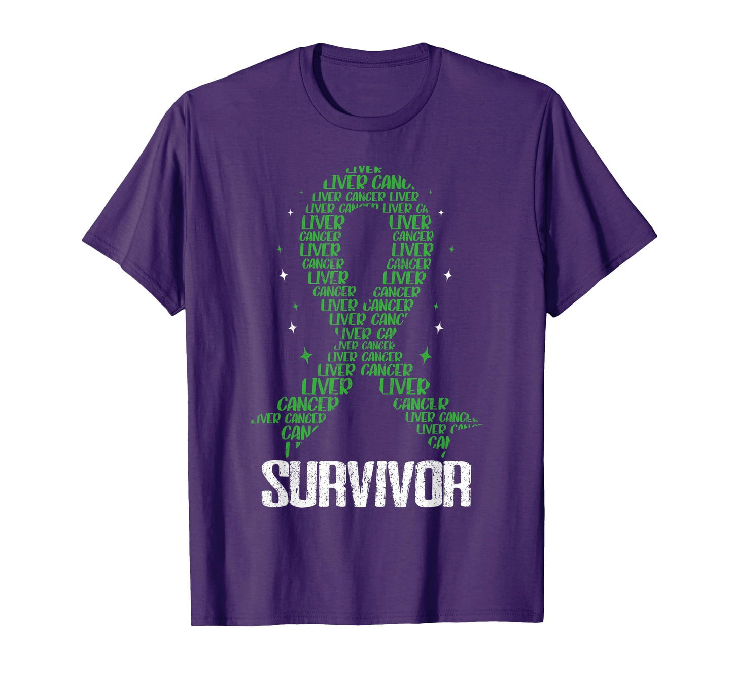 Liver Cancer Awareness Chemo Hepatic Malignancy T-Shirt