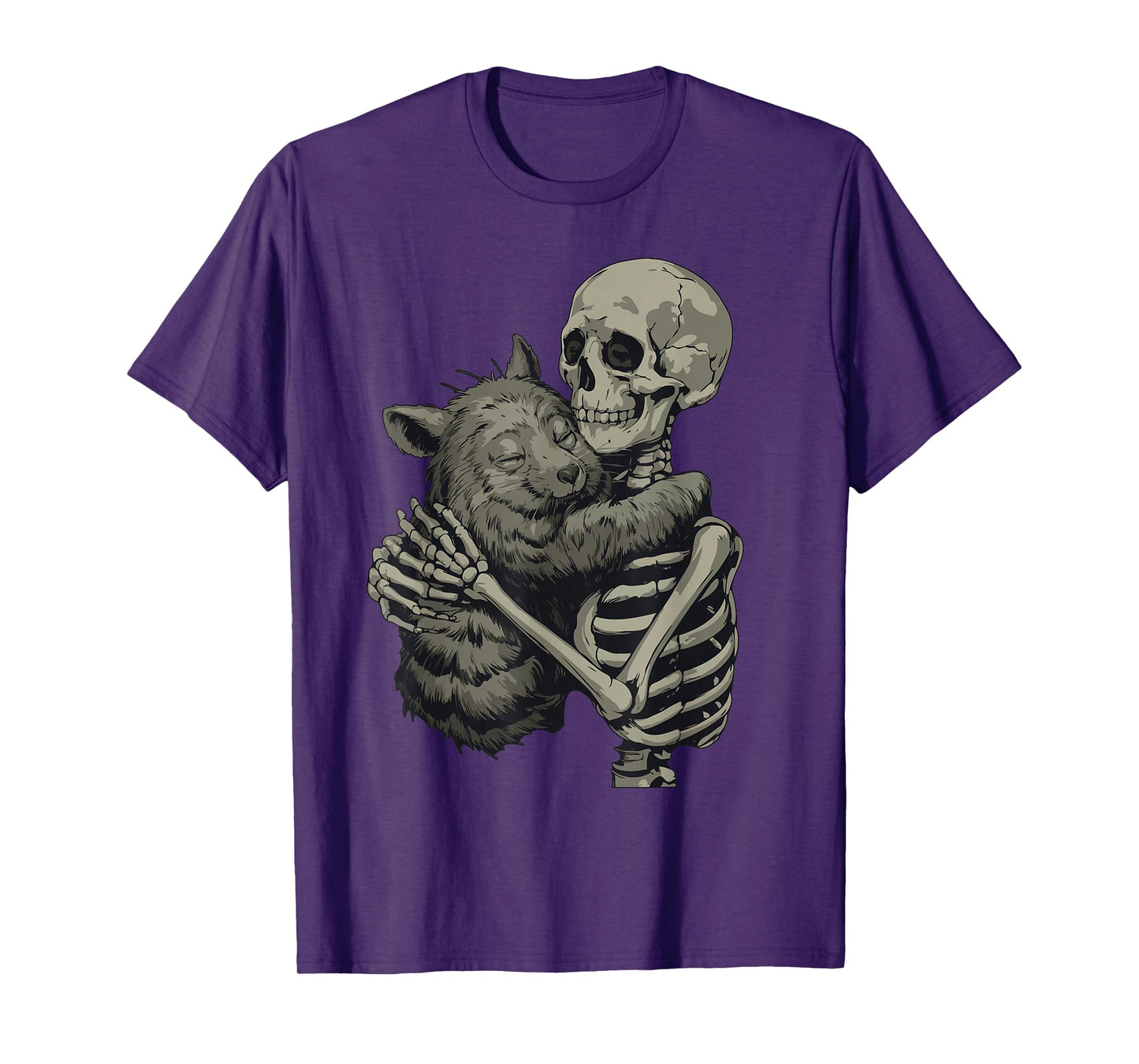 Wombat Skeleton Halloween T-Shirt