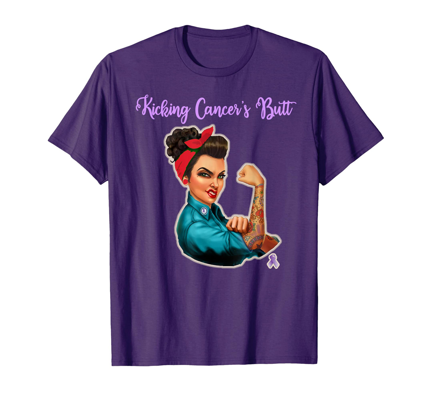 Kicking Cancers Butt Cancer Patients T-Shirt