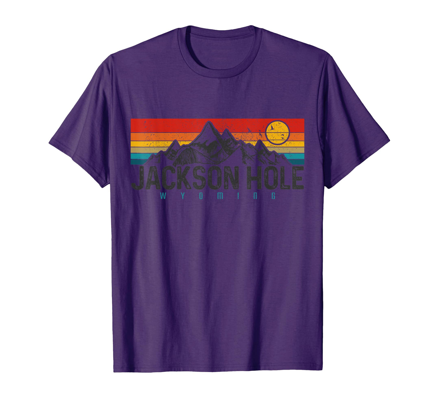 Jackson Hole Vintage Wyoming Mountains Pride Gift T-Shirt