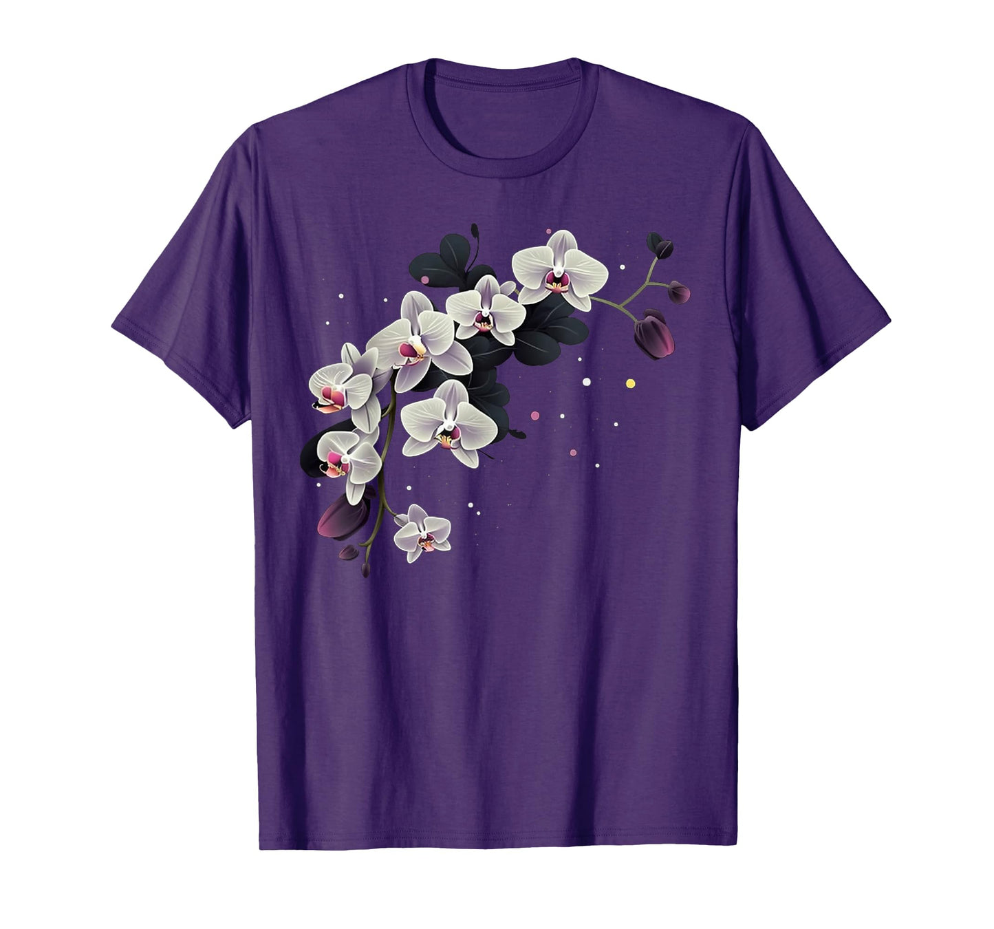 Orchid bouquet on Orchid T-Shirt