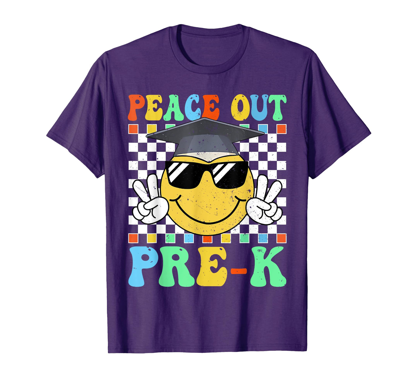Peace Out Preschool Graduation Pre-K Last Day Of School T-Shirt