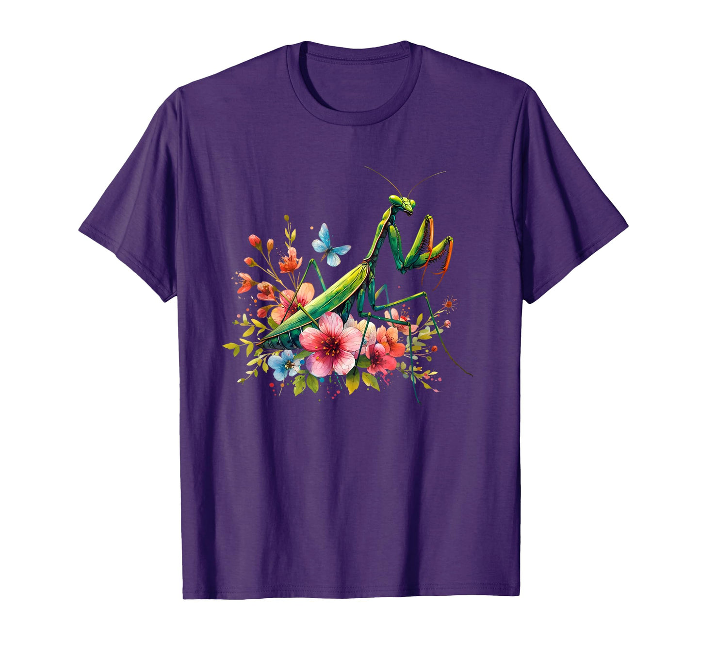 Beautiful Insect Art - Praying Mantis T-Shirt