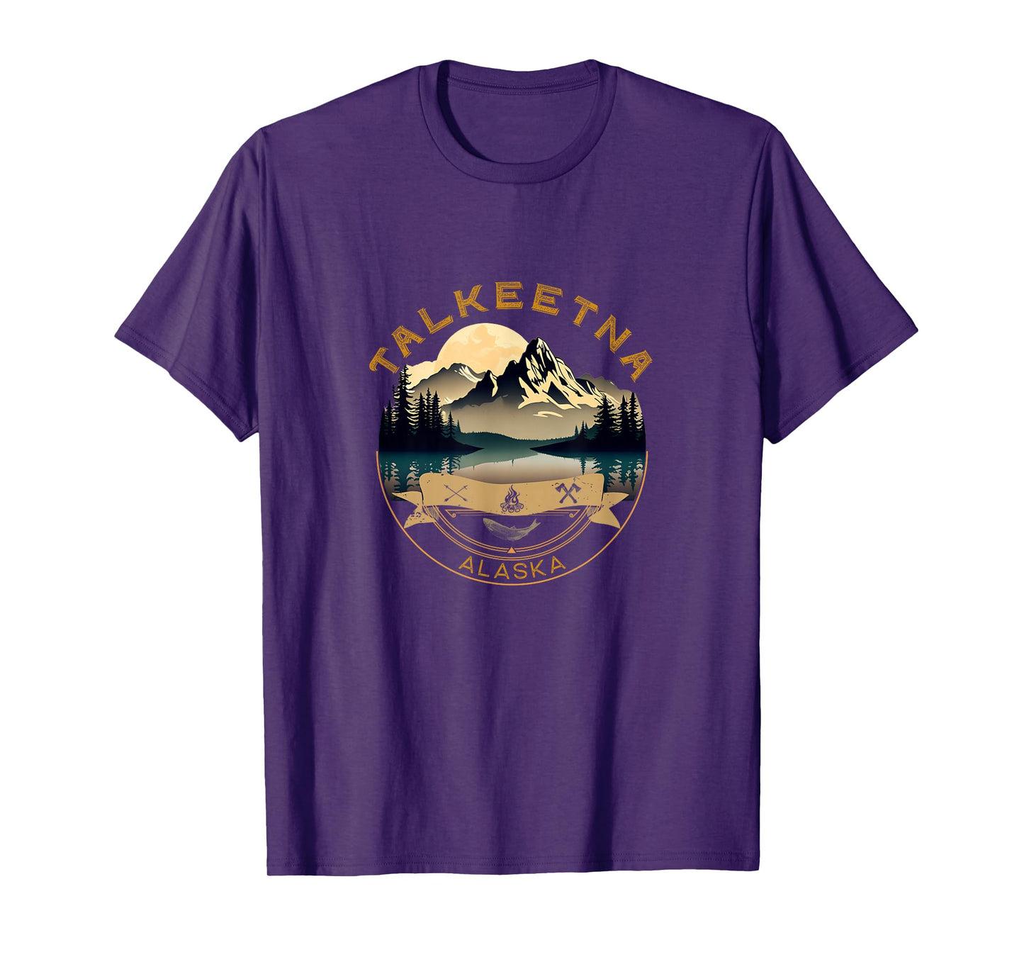 Talkeetna Vacation Apparel - Talkeetna Souvenir T-Shirt