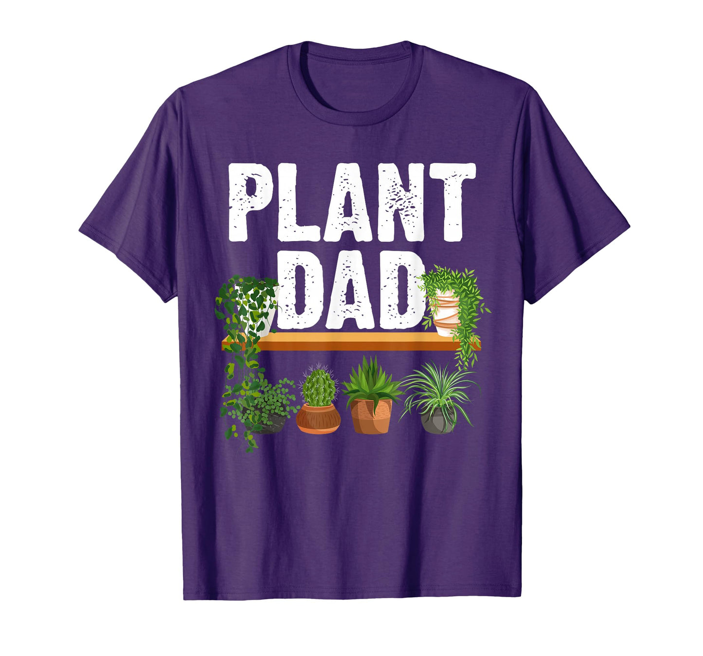 Funny Plant Dad Art For Daddy Men Papa Gardening Plant Lover T-Shirt