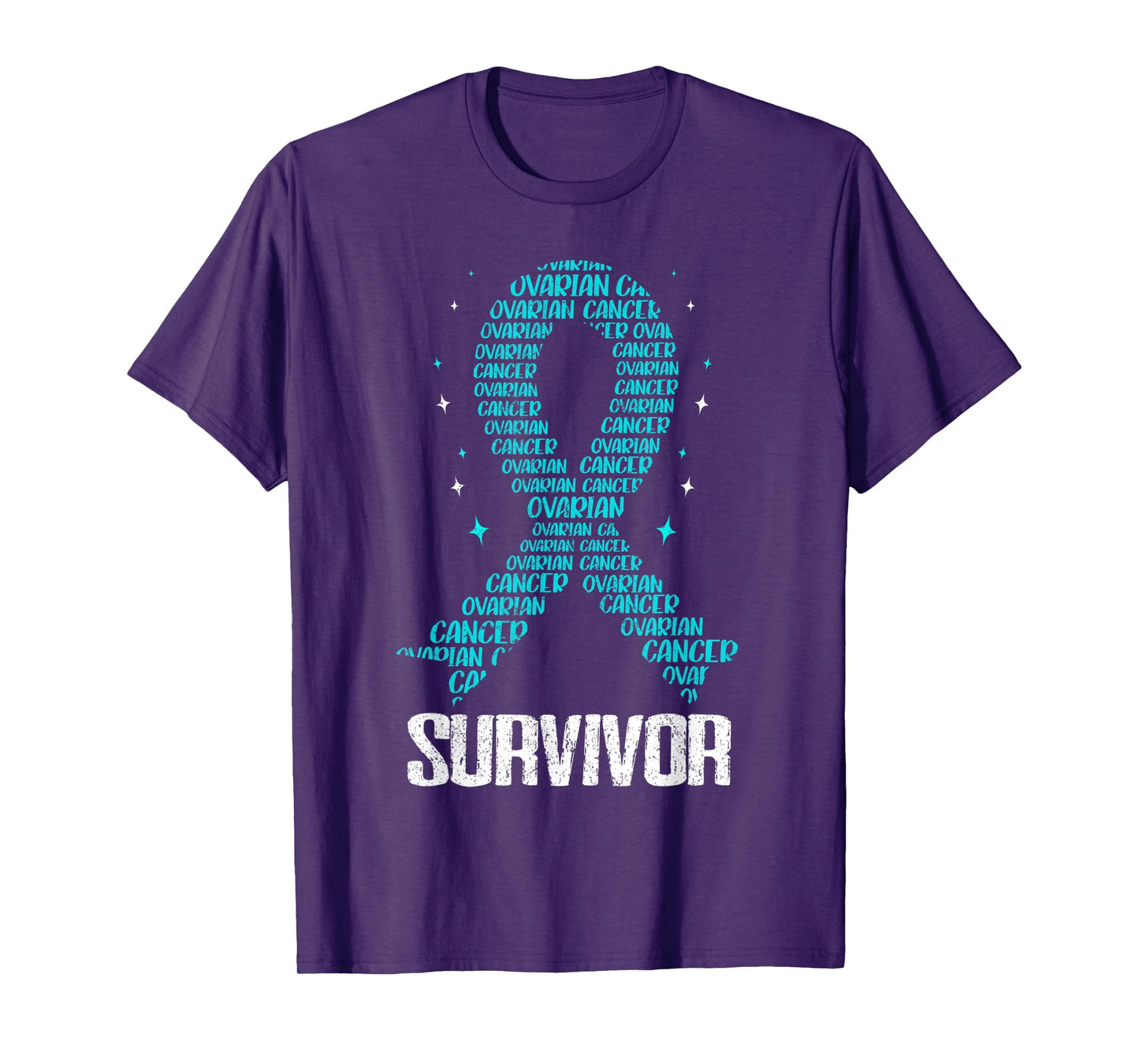 Ovarian Cancer Awareness Fight Cancer Chemotherapy Ovary T-Shirt