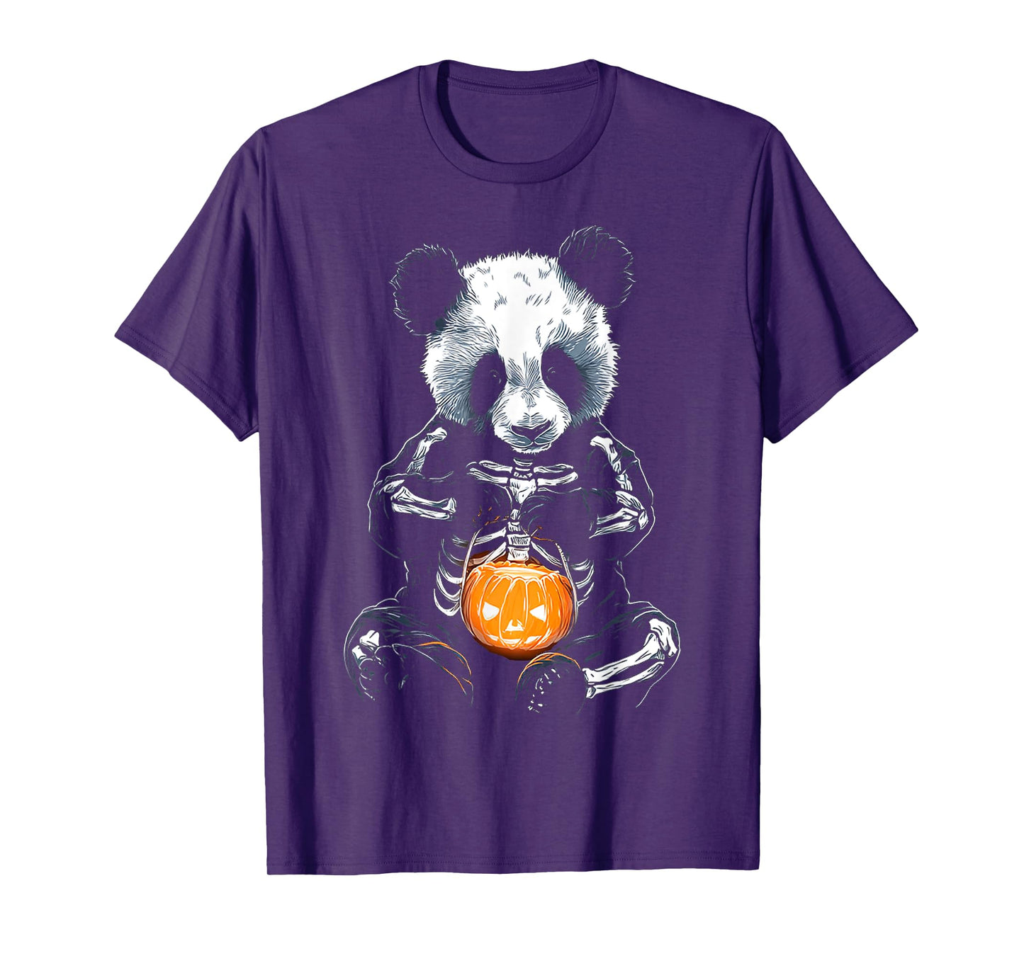 Halloween Panda Potions Pumpkin Skeleton Animal Halloween T-Shirt