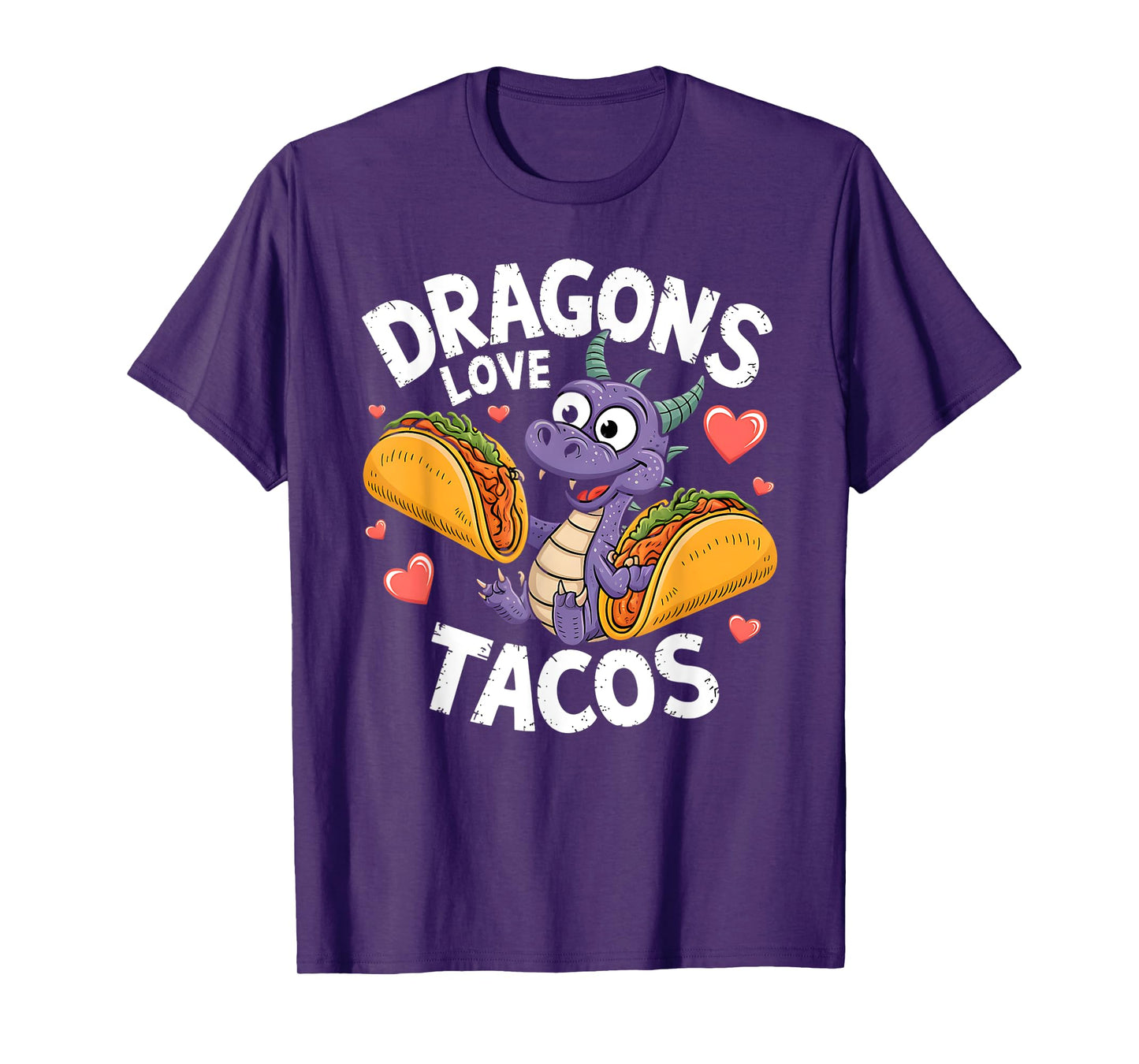 Cute Cinco De Mayo Dragons Love Tacos Mexican Food Kids Boys T-Shirt